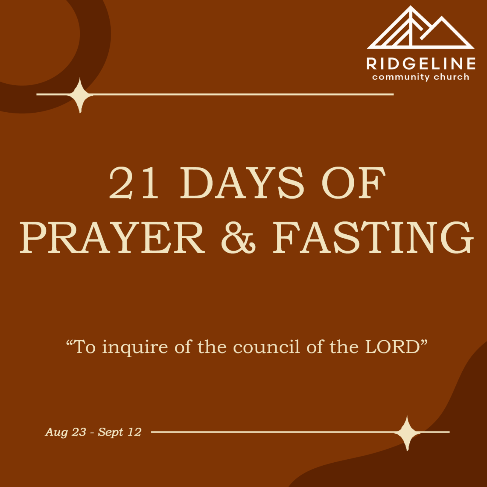 21 Days of Prayer & Fasting Preparation "Prayer & Fasting" episode artwork