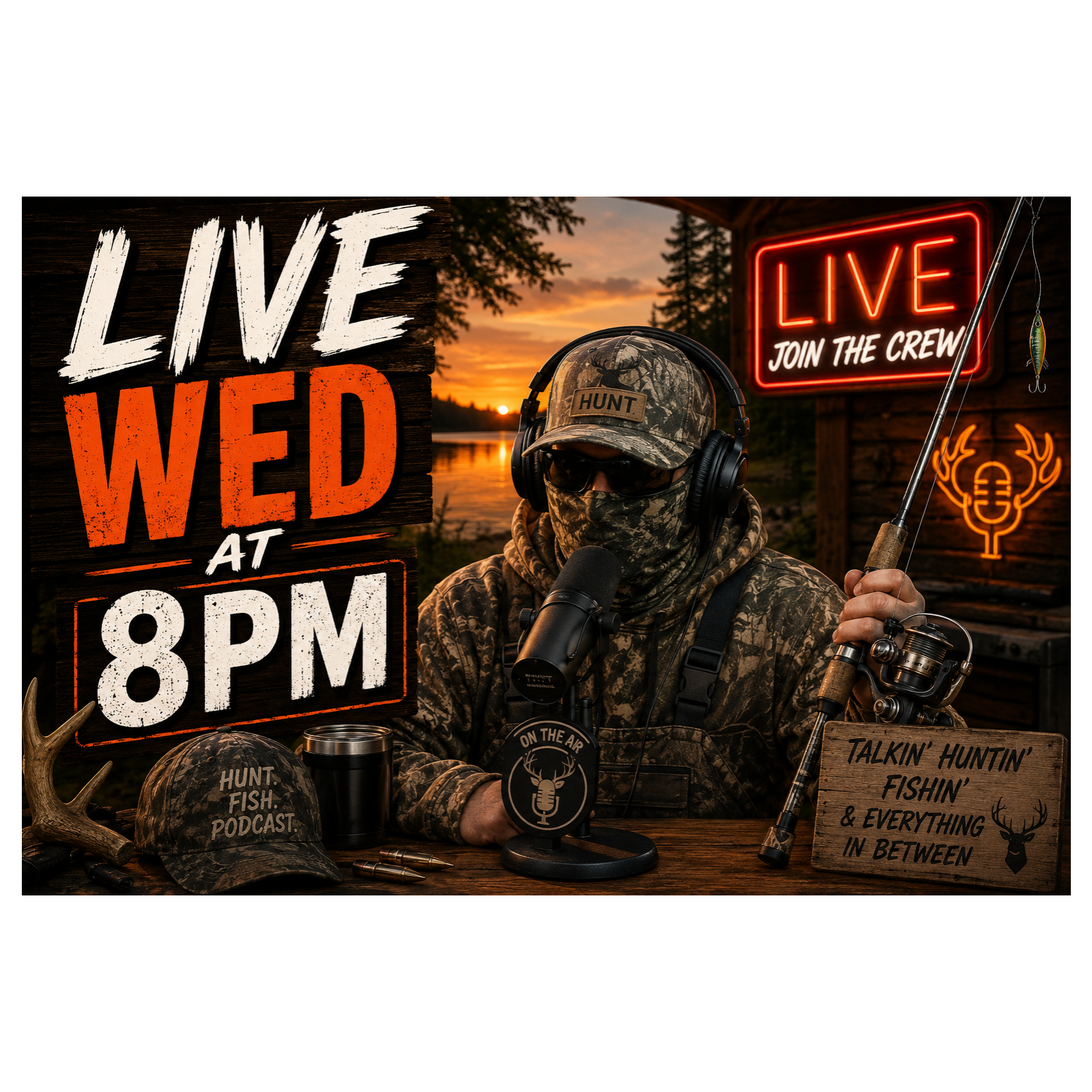 #120 Wilderness Fishing Rambling LIVE 🔥 | RD Reynolds Outdoors Gets Real Outdoor Chat & Adventures episode artwork