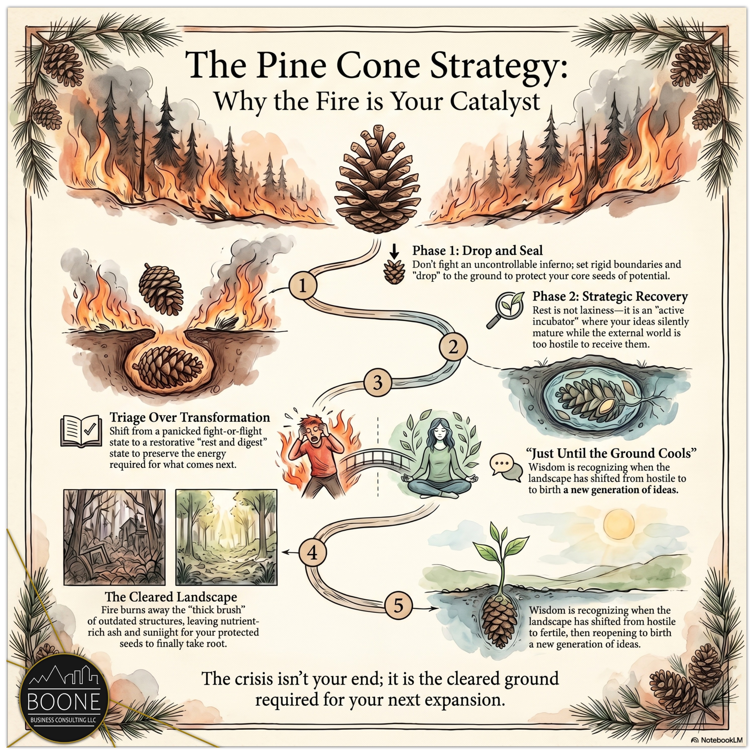Surviving Personal Fires Like a Pine Cone episode artwork