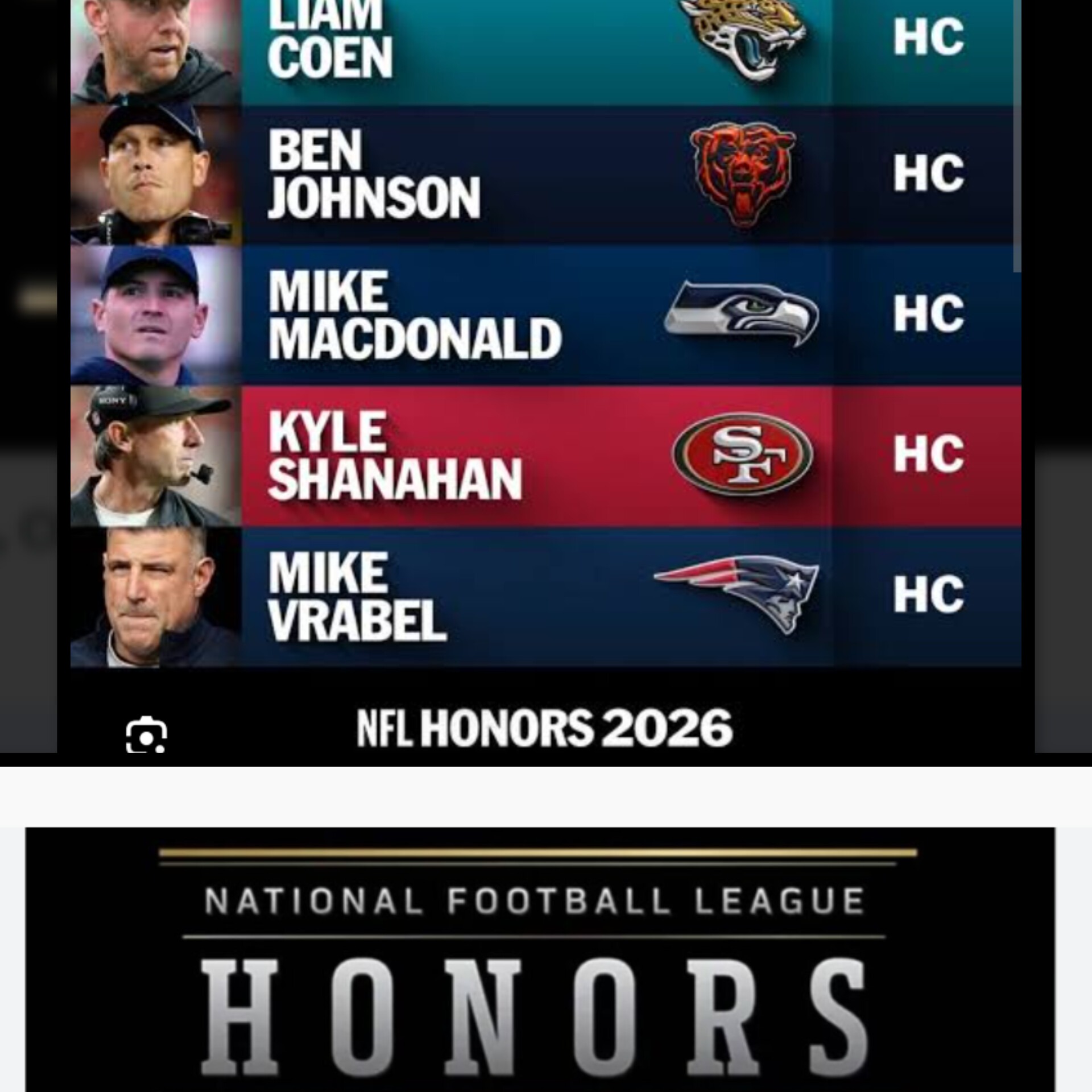 Awards Show Sports Broadcasting Football Award Show NFL Honors 2026 Raul Morales Reactions Tv Show  episode artwork