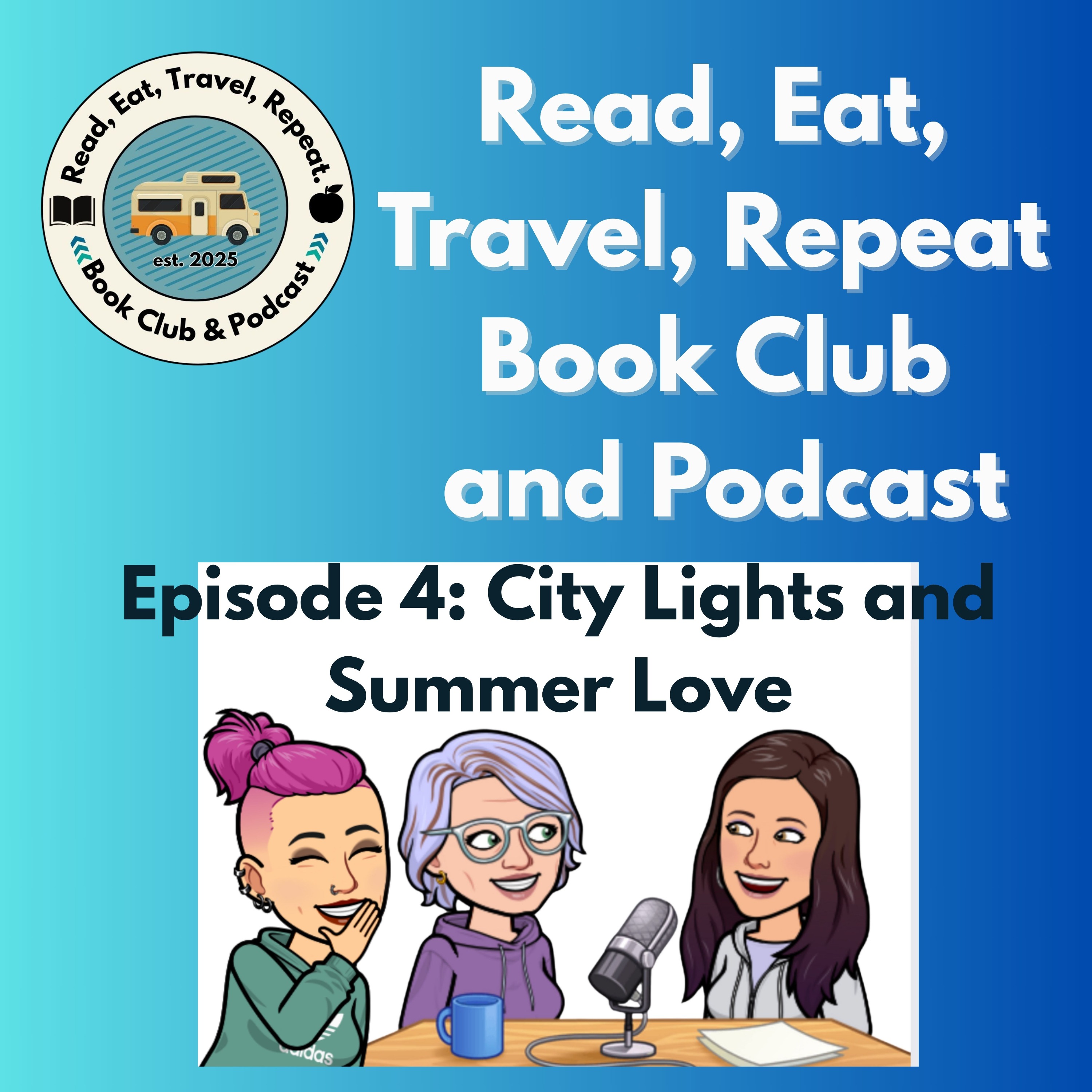 Read, Eat, Travel, Repeat Book Club and Podcast