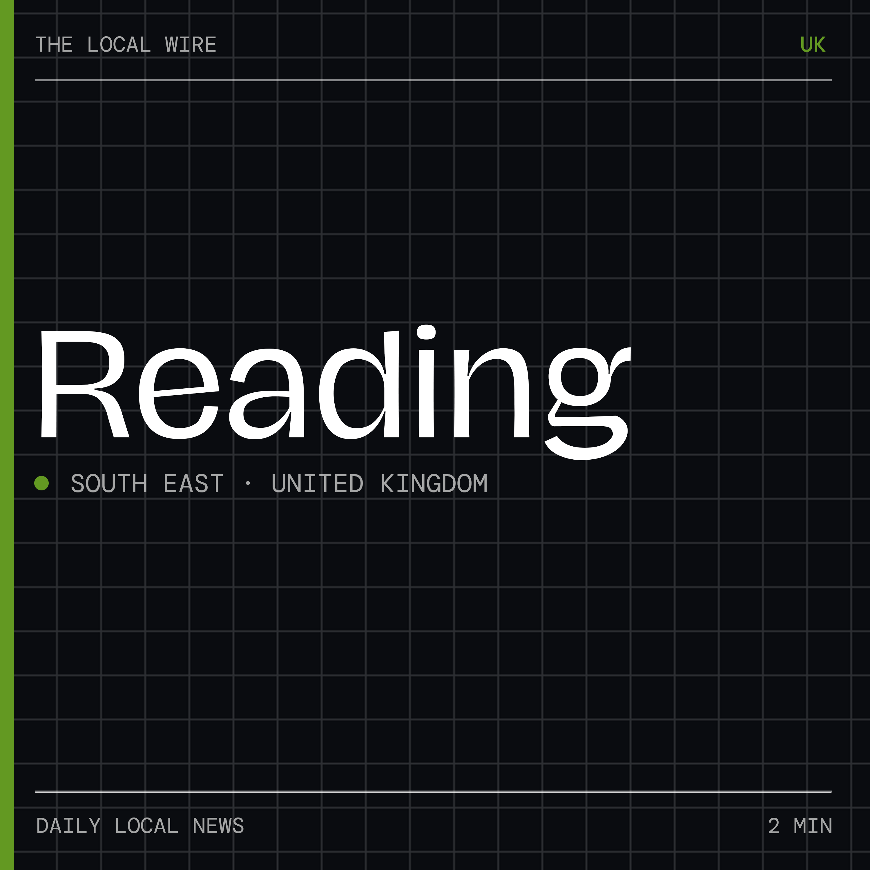 Reading News Today | 2 Min | The Local Wire