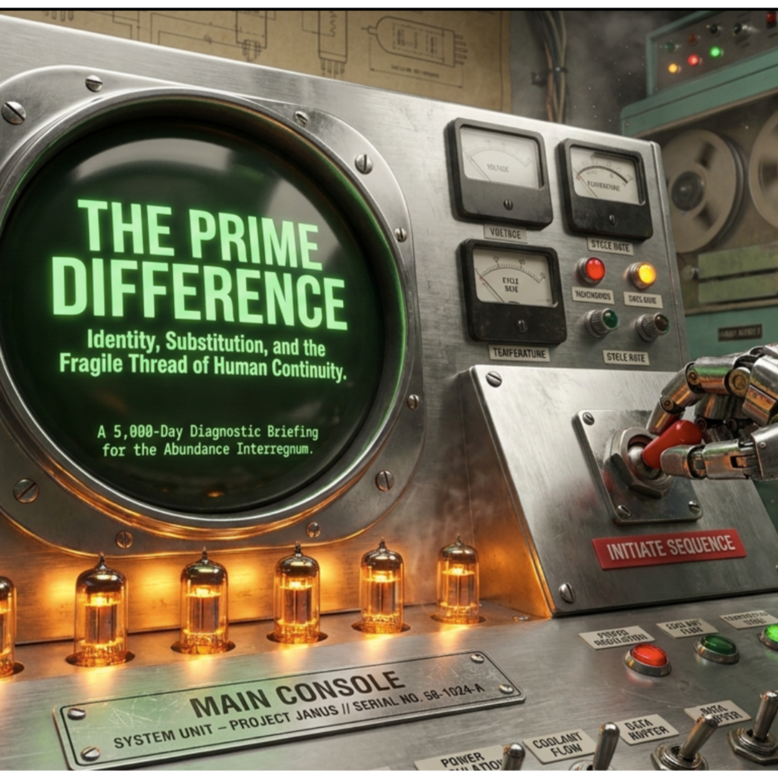 ReadMultiplex.com:  You Have 5000 Days: Navigating the End of Work as We Know It. Part 32: The Prime Difference Robot.