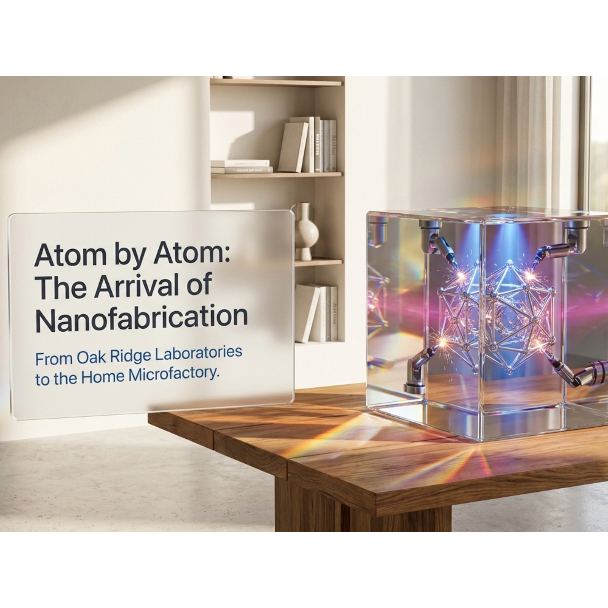 ReadMultiplex.com: You Have 5000 Days: Navigating the End of Work as We Know It. Part 35: Atom by Atom AI Built Nano Fabrication—Confirmed!