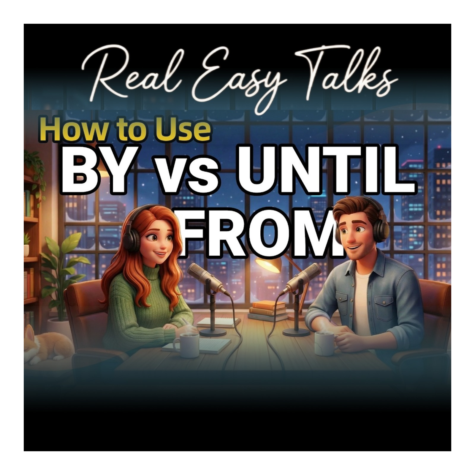 How to Use "BY," "UNTIL," and "FROM" in Everyday English | Daily English Conversations | English Podcast episode artwork