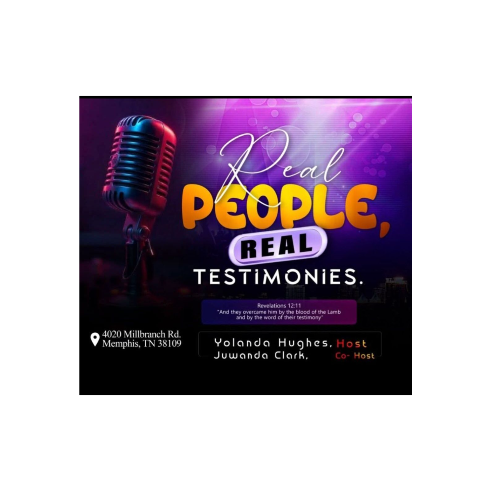 Real People, Real Testimonies podcast artwork