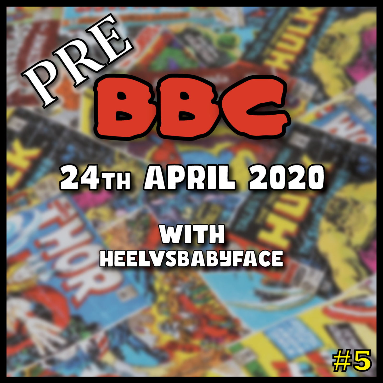 #5 - 24th April 2020 - Bagging. Boarding and Chatting (BATMAN)!! episode artwork