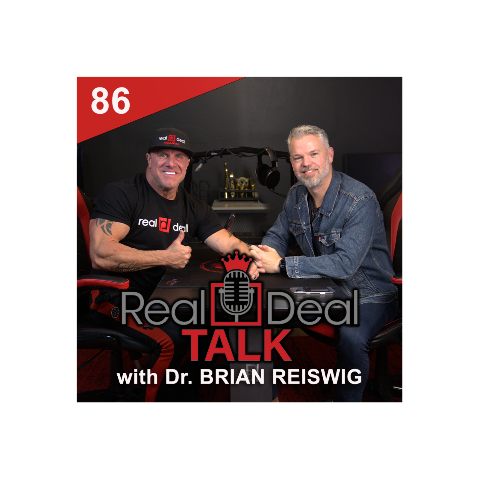 Healing Through Connection: Brian Reiswig on Trauma, Therapy & Addiction | Real Deal Talk episode artwork