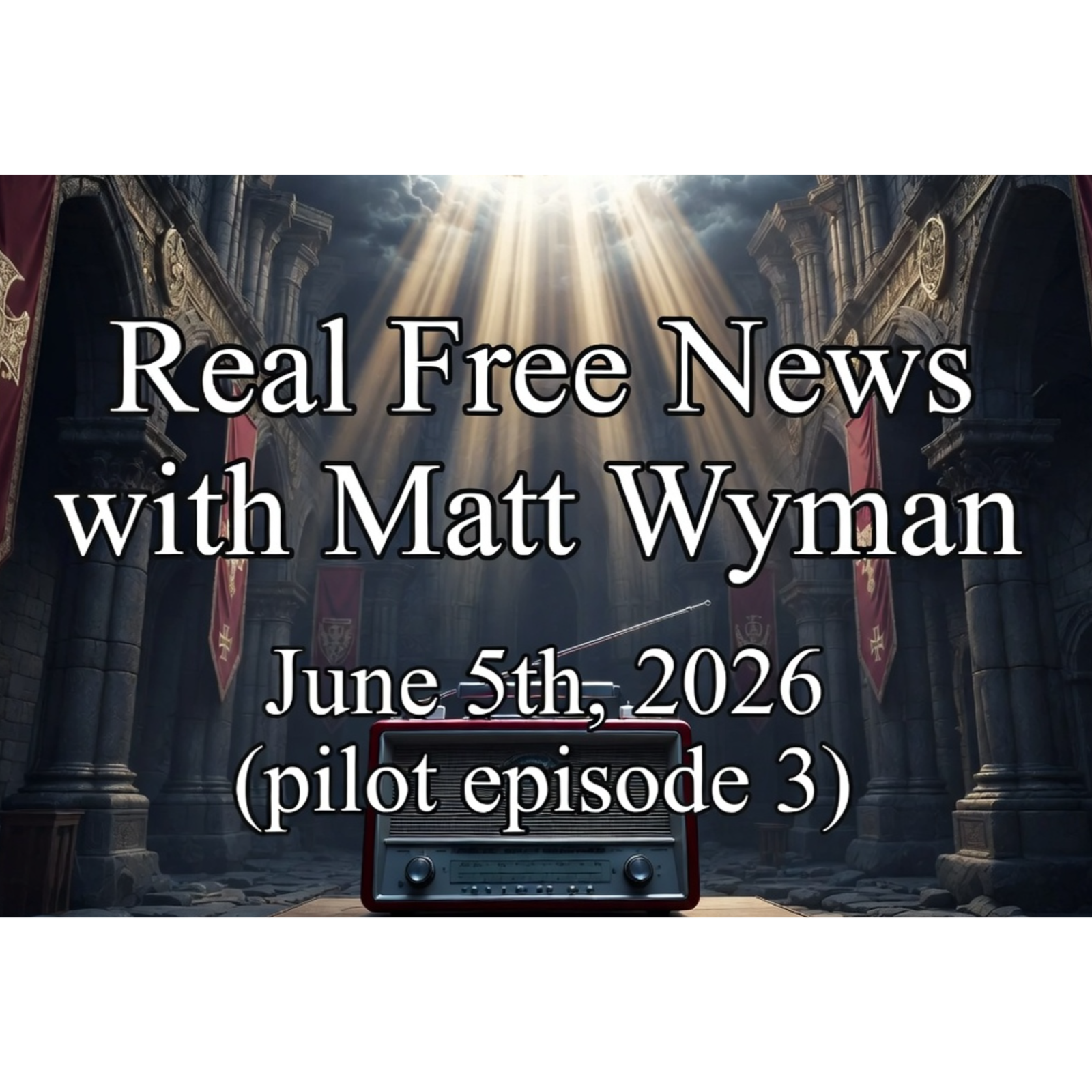 Real Free News with Matt Wyman for June 5, 2026 (Pilot Episode 3) | Keep It Real episode artwork