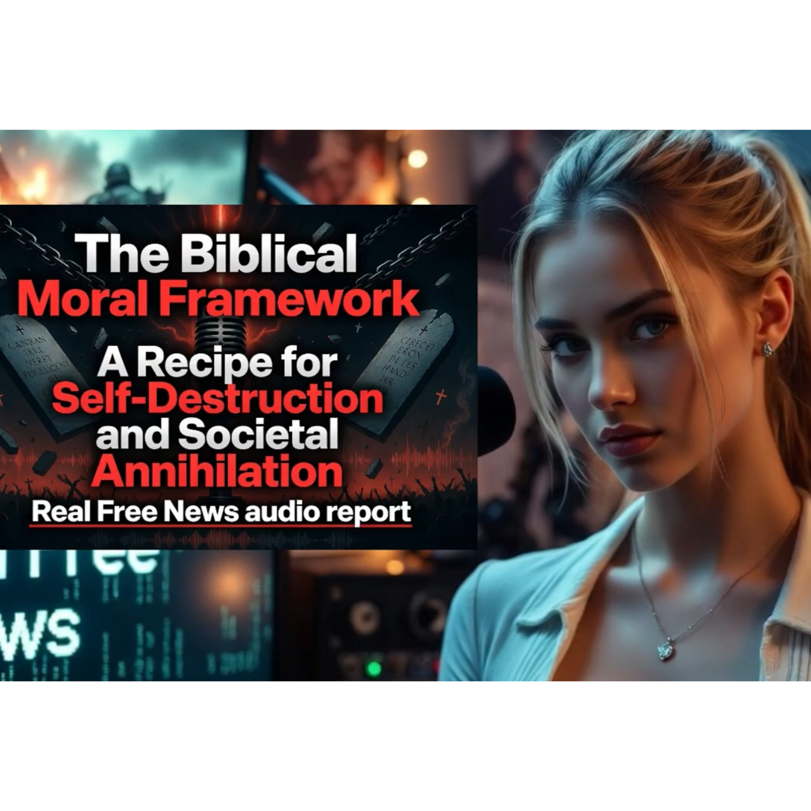The Biblical Moral Framework: A Recipe for Self-Destruction and Societal Annihilation episode artwork