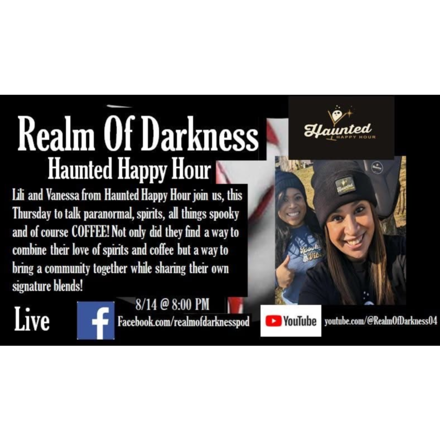 Haunted Happy Hour - Realm of Darkness episode artwork