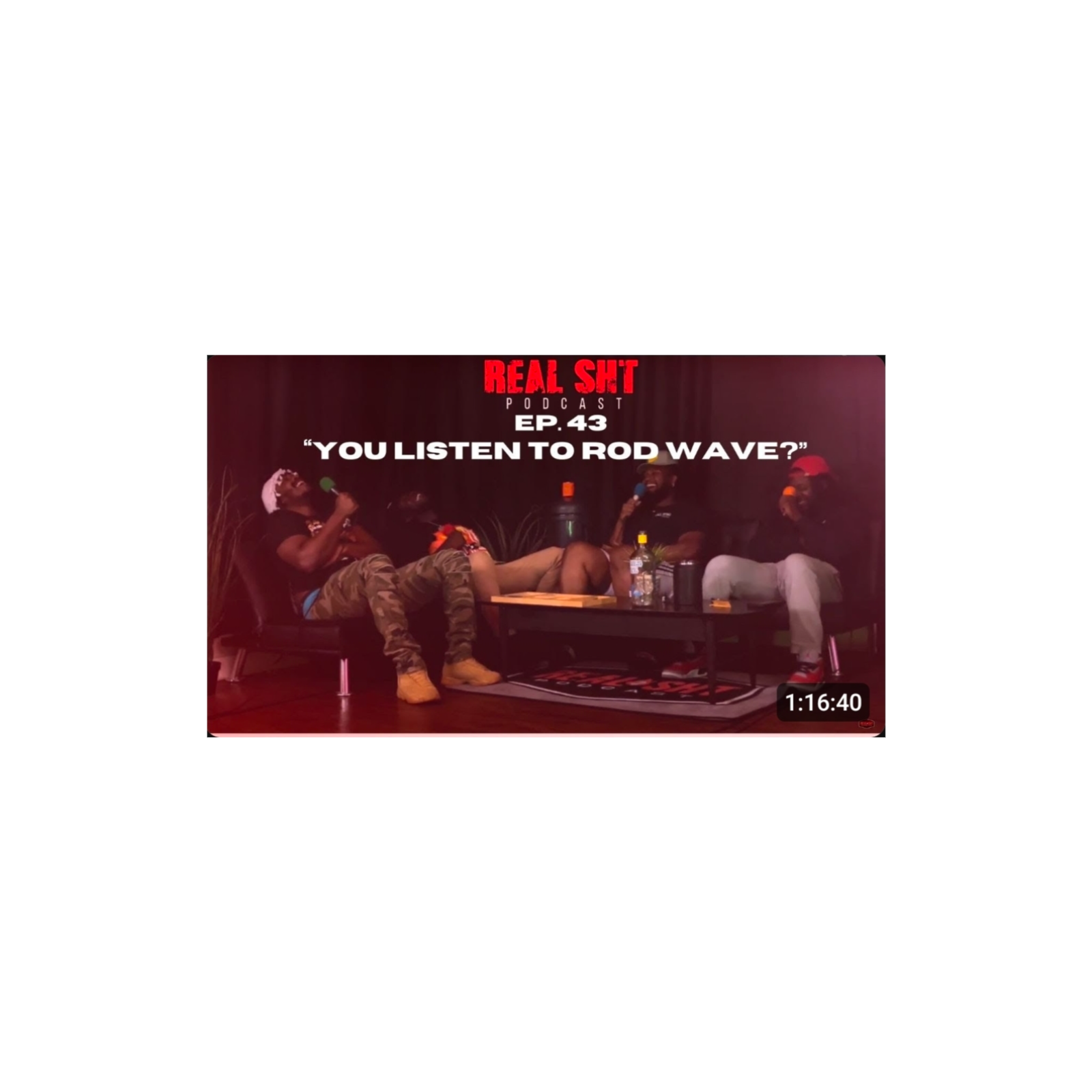 You listen to Rod Wave episode artwork