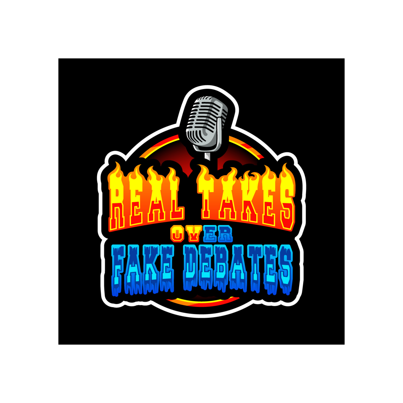 Real Takes Over Fake Debates