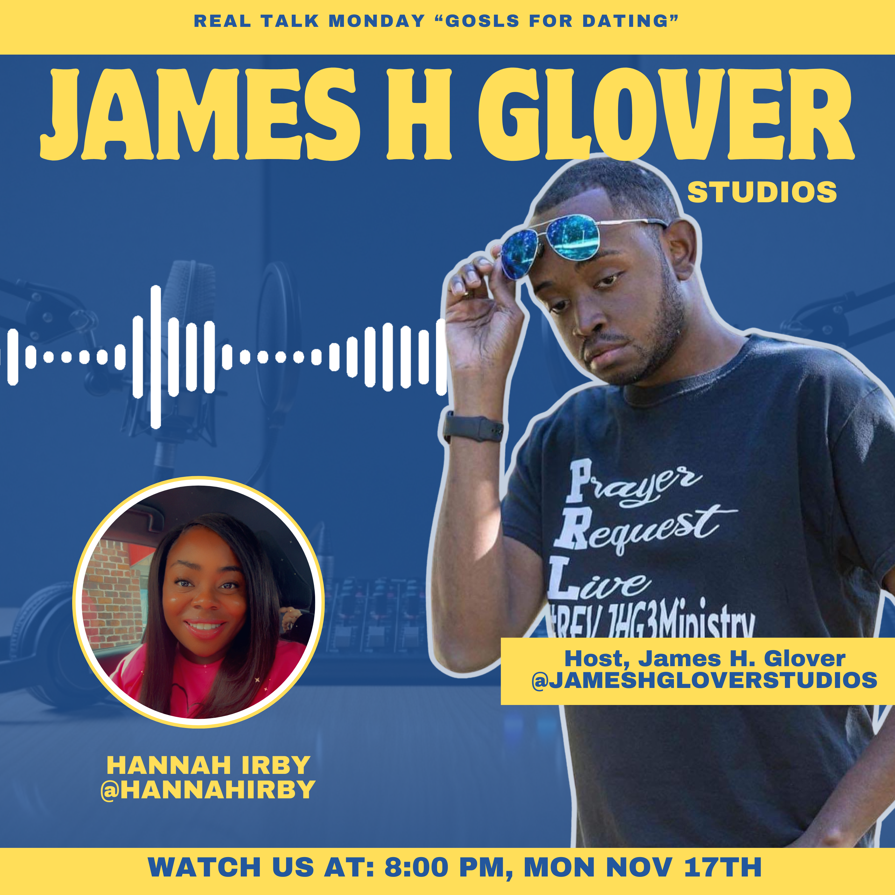 James H Glover studios