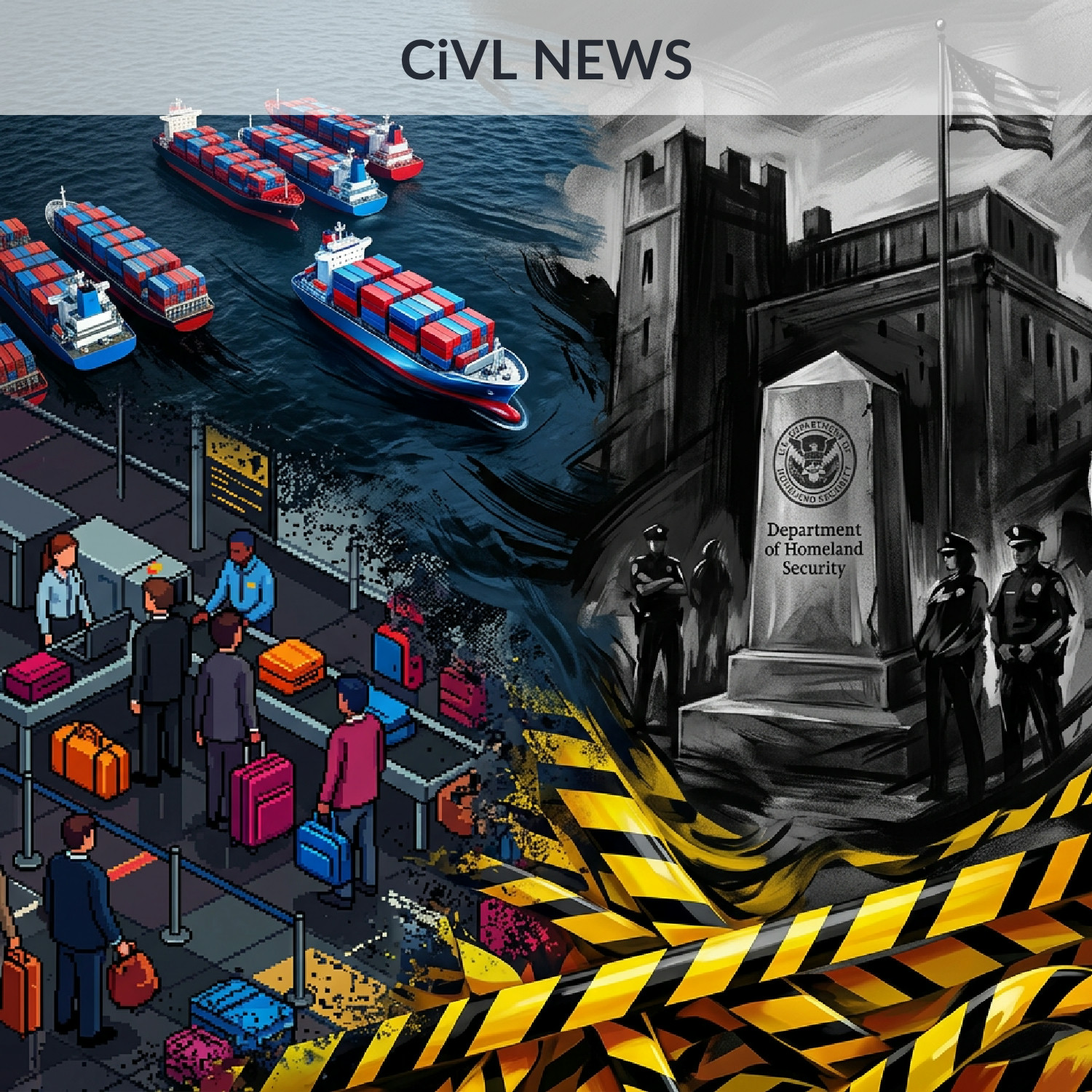 CiVL News: Mar 19, 2026, 5:05 AM PDT -- Shutdown Chaos, Flight Costs, and Virginia's Contracting Controversy episode artwork