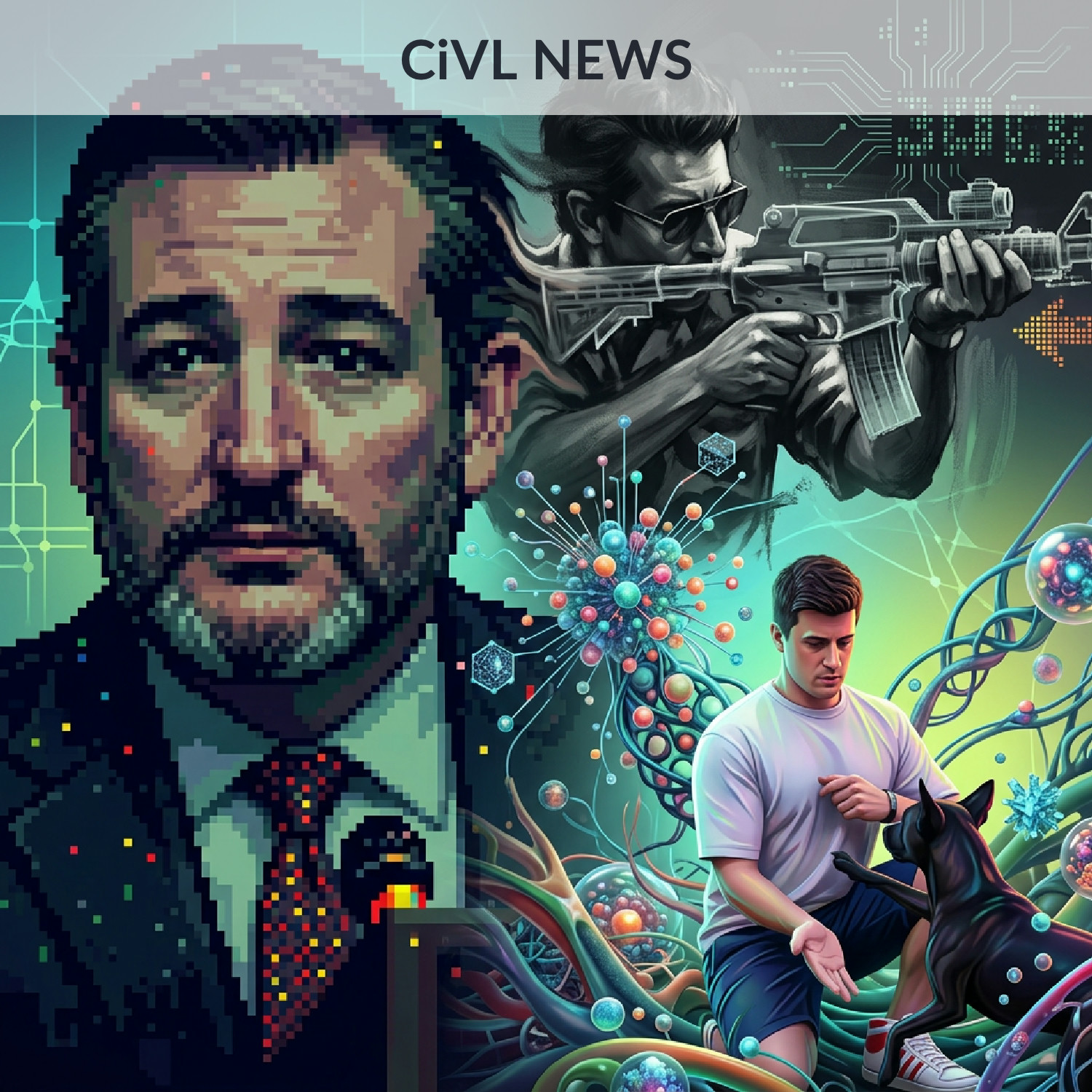 CiVL News: Mar 20, 2026, 5:05 AM PDT -- From 3D Guns to AI Medicine: Tech Disrupts Power and Bureaucracy episode artwork