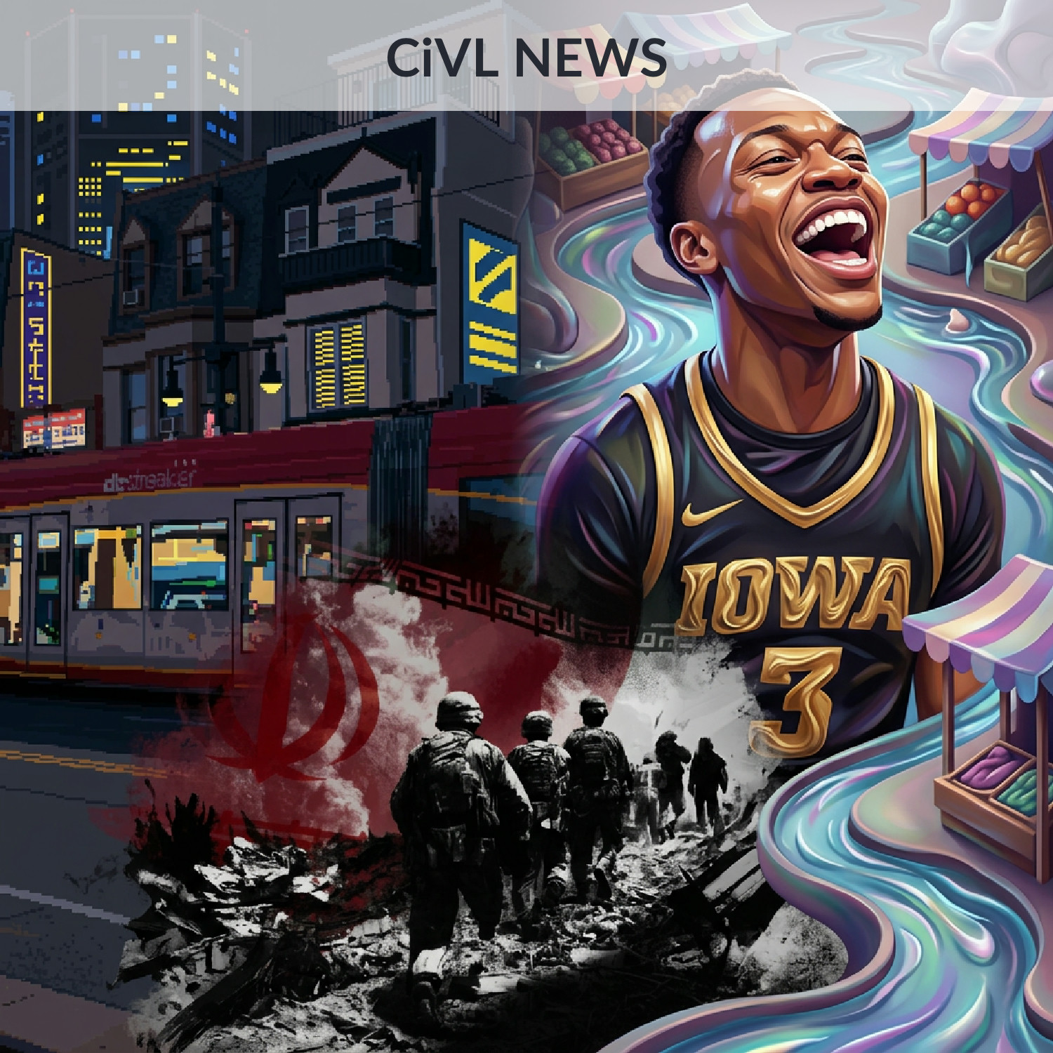 CiVL News: Mar 24, 2026, 1:05 PM PDT -- March Madness, War Words, and Water Markets episode artwork