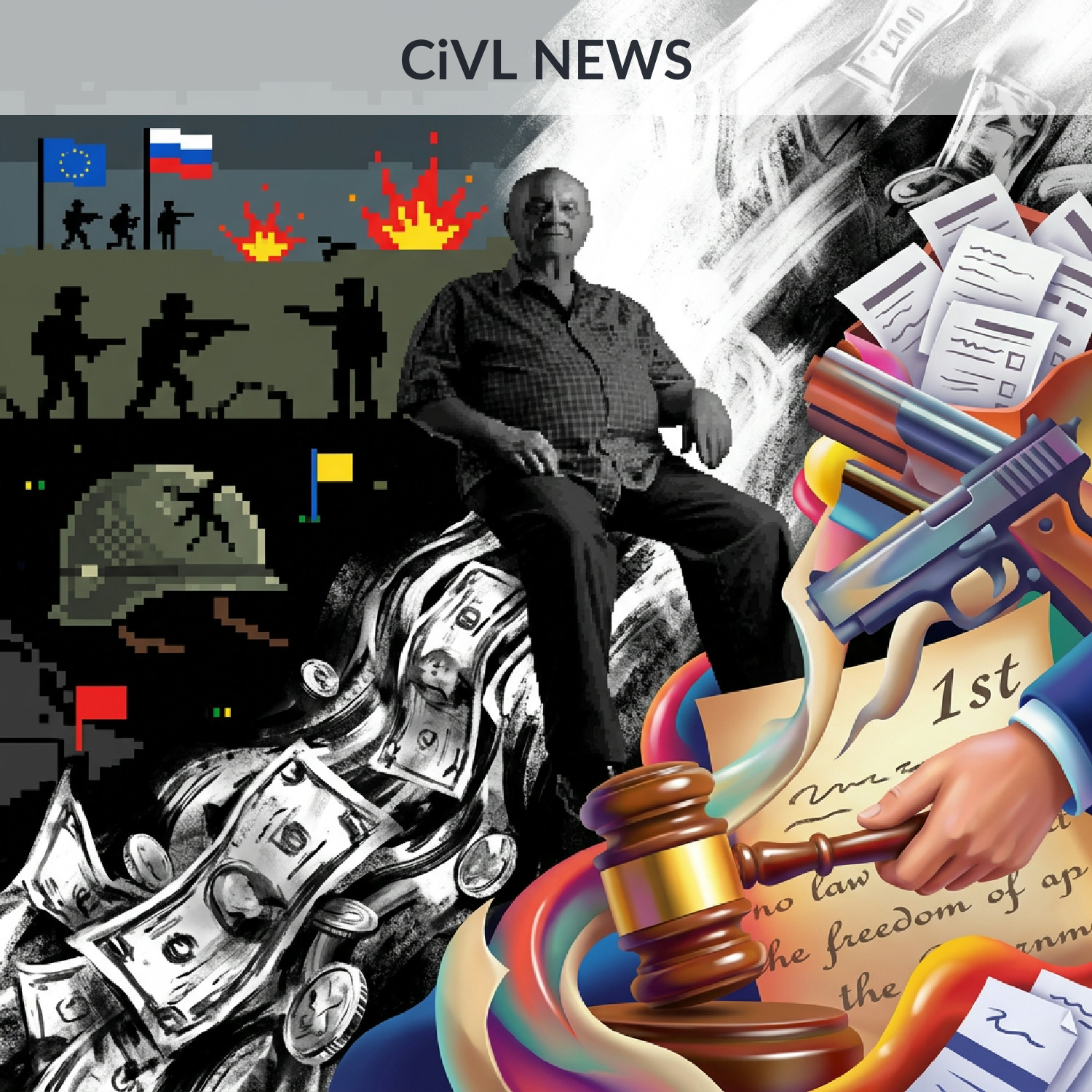 CiVL News: Mar 30, 2026, 1:19 PM PDT -- War Escalation, Senior Subsidies, and Gun Rights Drive Monday's News episode artwork