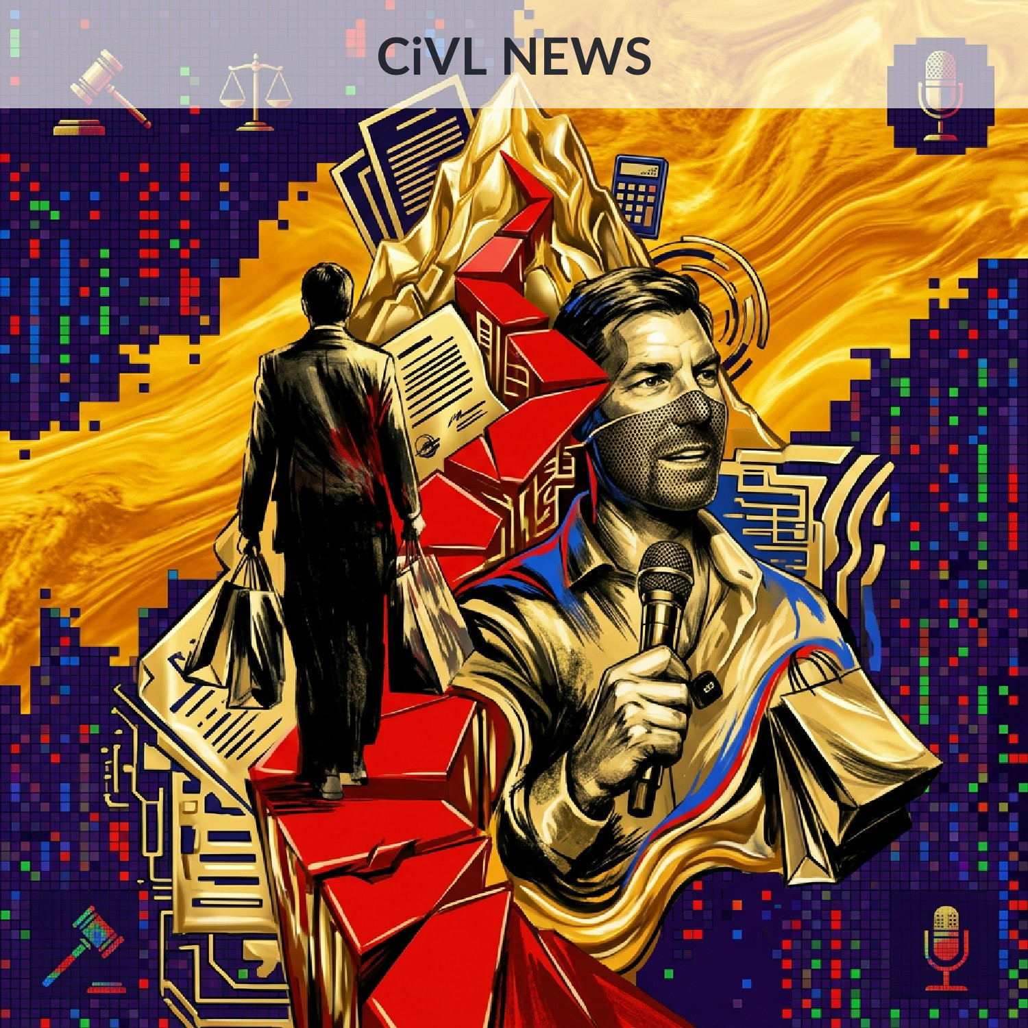 CiVL News: Apr 13, 2026, 1:05 PM PDT -- OpenAI in Court, Trump's Tariff Tab, and Swalwell Steps Down episode artwork