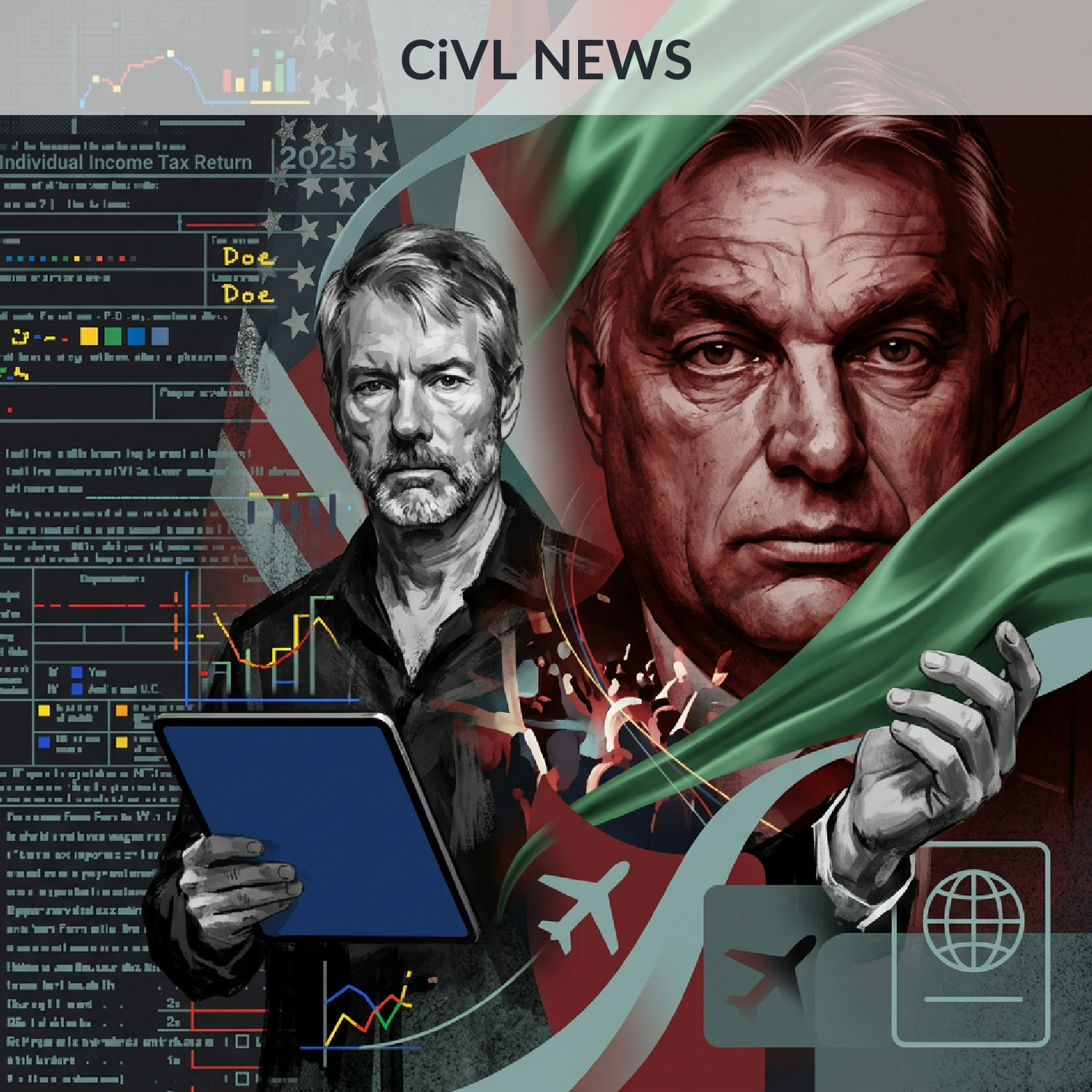 CiVL News: Apr 15, 2026, 5:05 AM PDT -- Hungary's Seismic Shift, FTC vs. Free Speech, and the No Fly List episode artwork