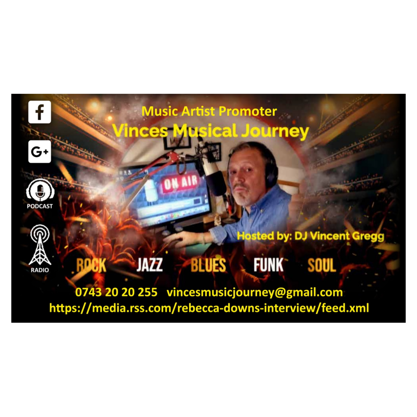 VINCES MUSIC JOURNEY FULL SHOW 3 episode artwork