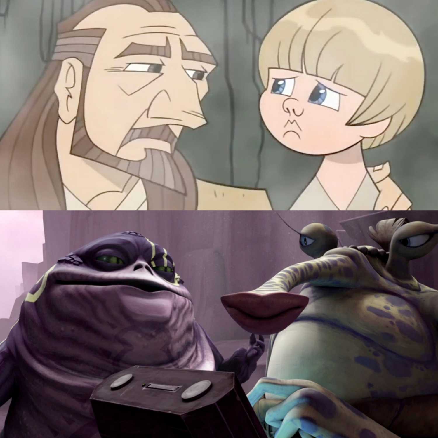 Clone Wars and also THE Clone Wars