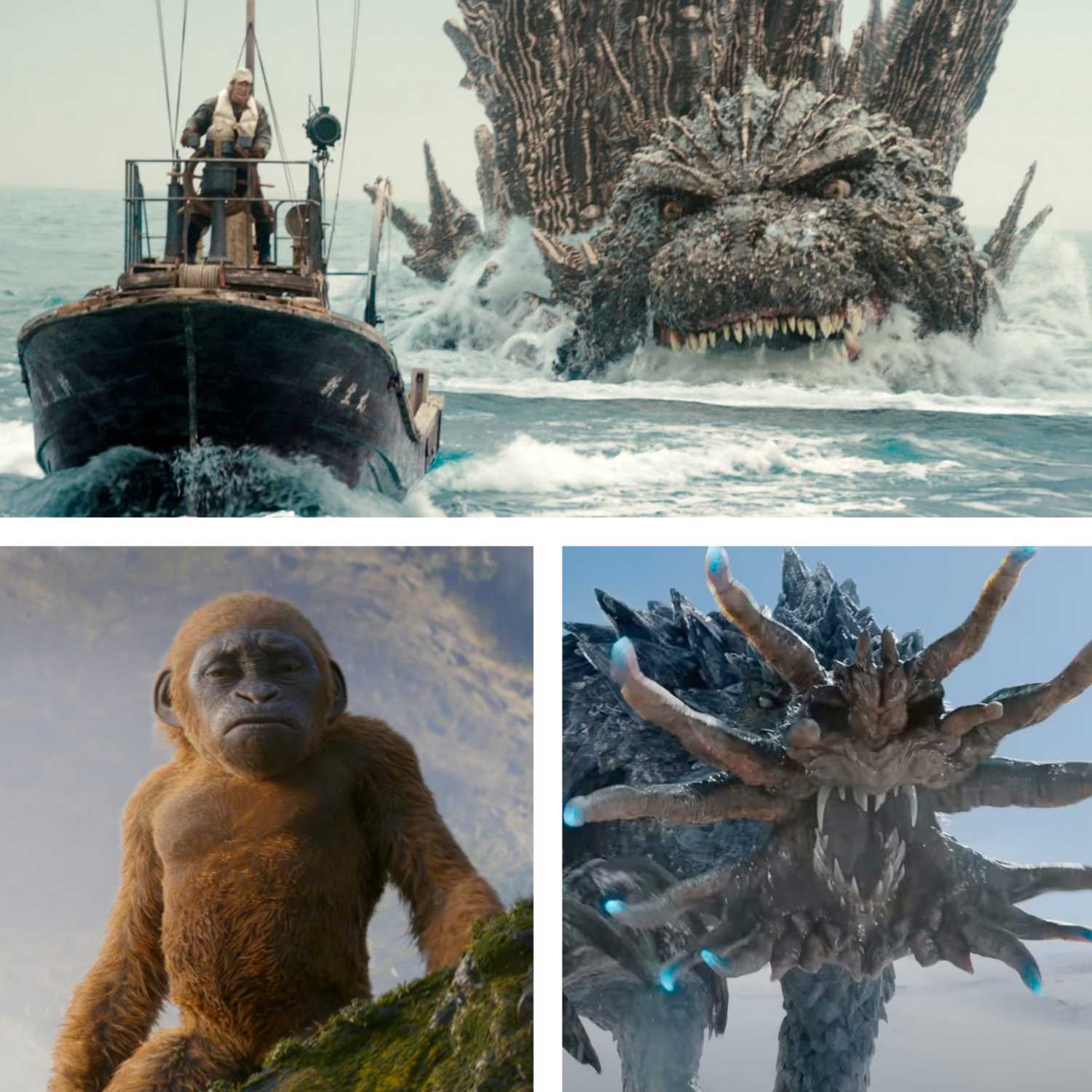 Godzilla Minus One, Godzilla x Kong trailer, Monarch Ep 3 & 4