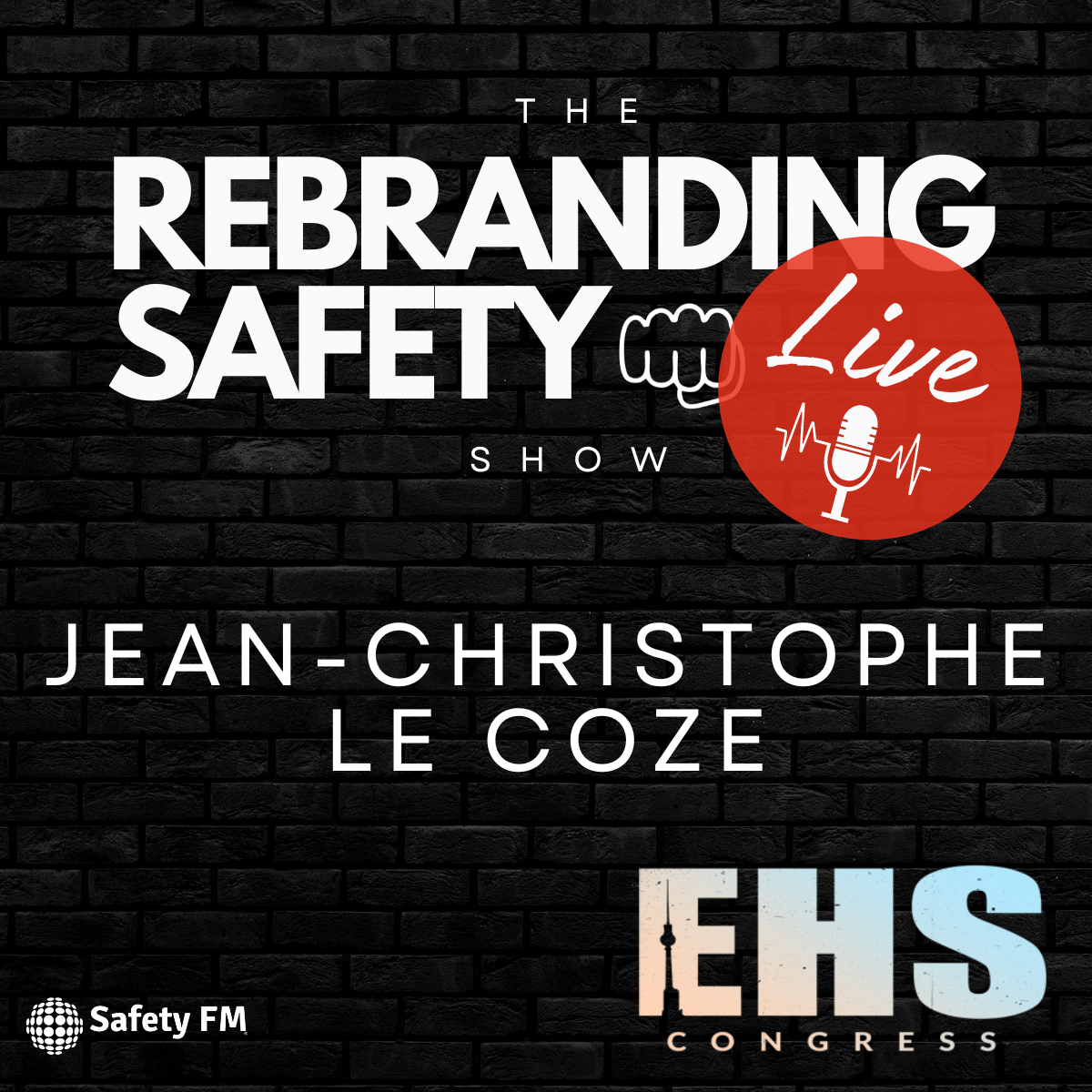 Jean-Christophe Le Coze | The Rebranding Safety Show Live from the EHS Congress 2024