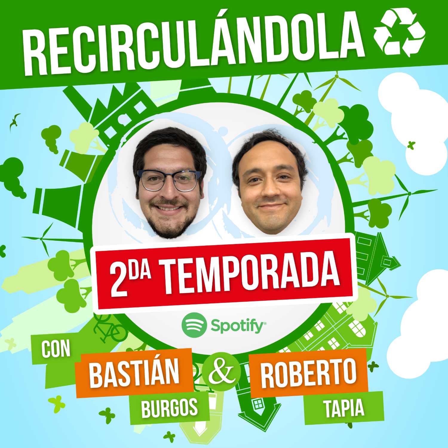 Recirculandola con Bastian Burgos y Roberto Tapia