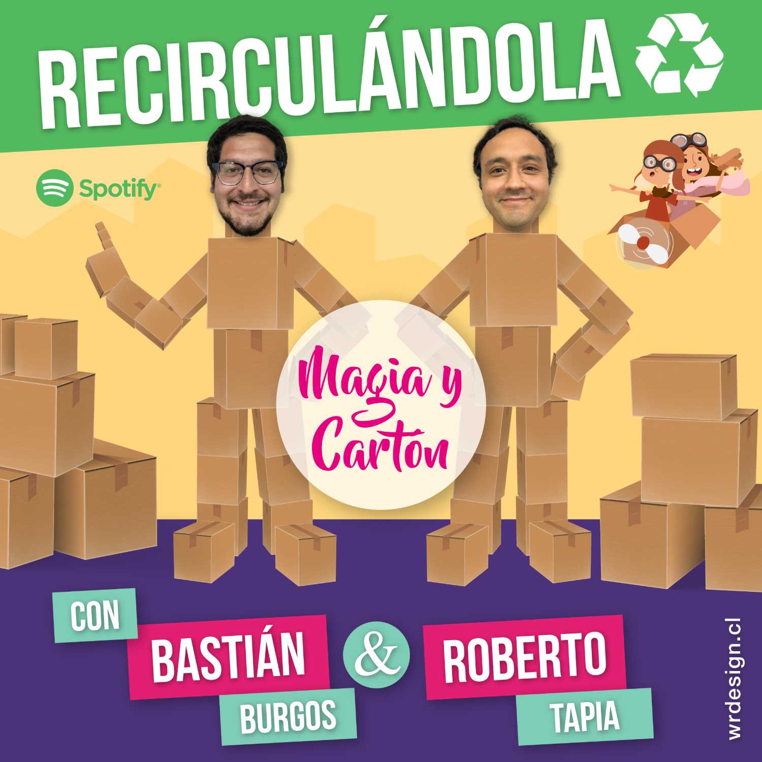 Recirculandola con Bastian Burgos y Roberto Tapia