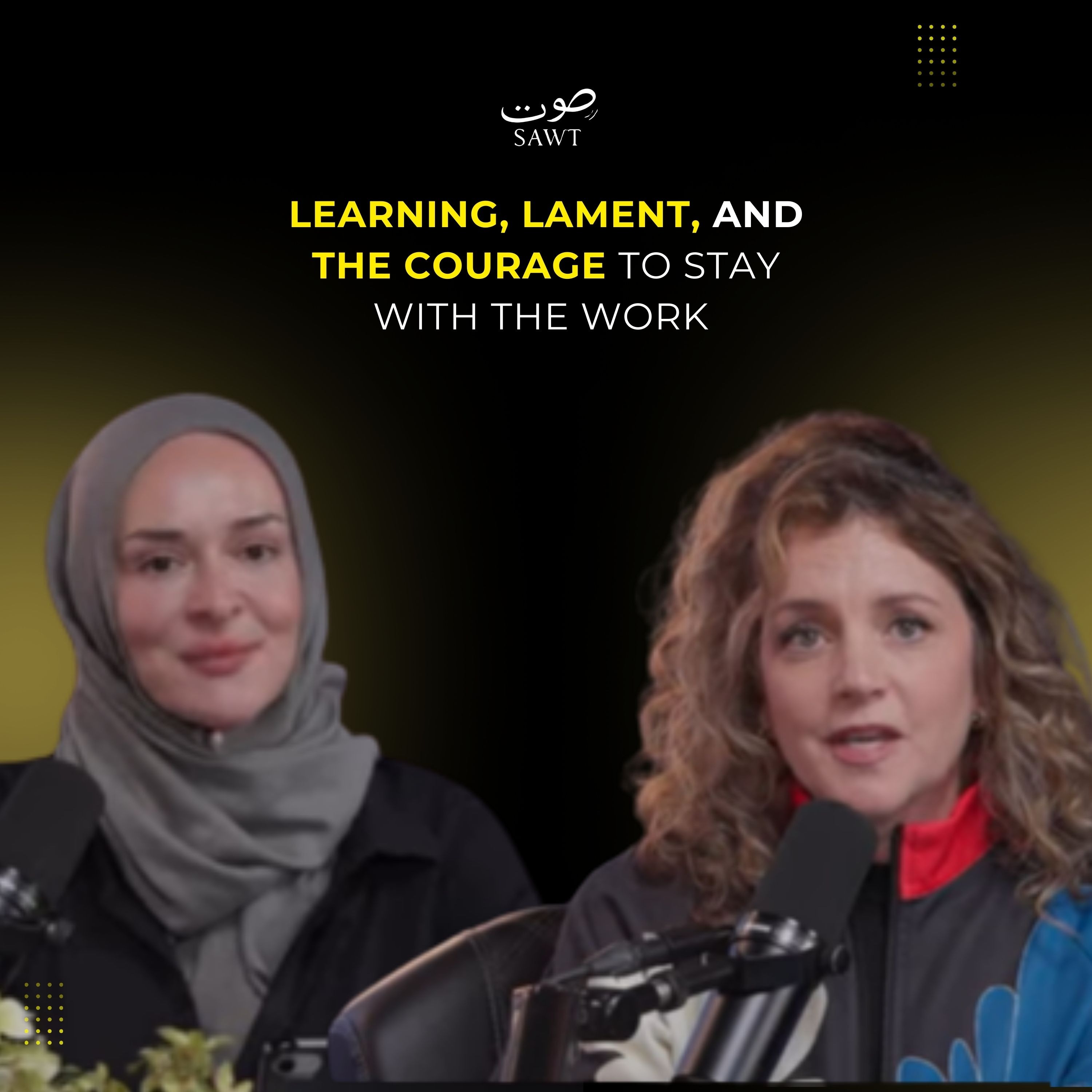 Learning, Lament, and The Courage to Stay with the work with April Mccullohs episode artwork