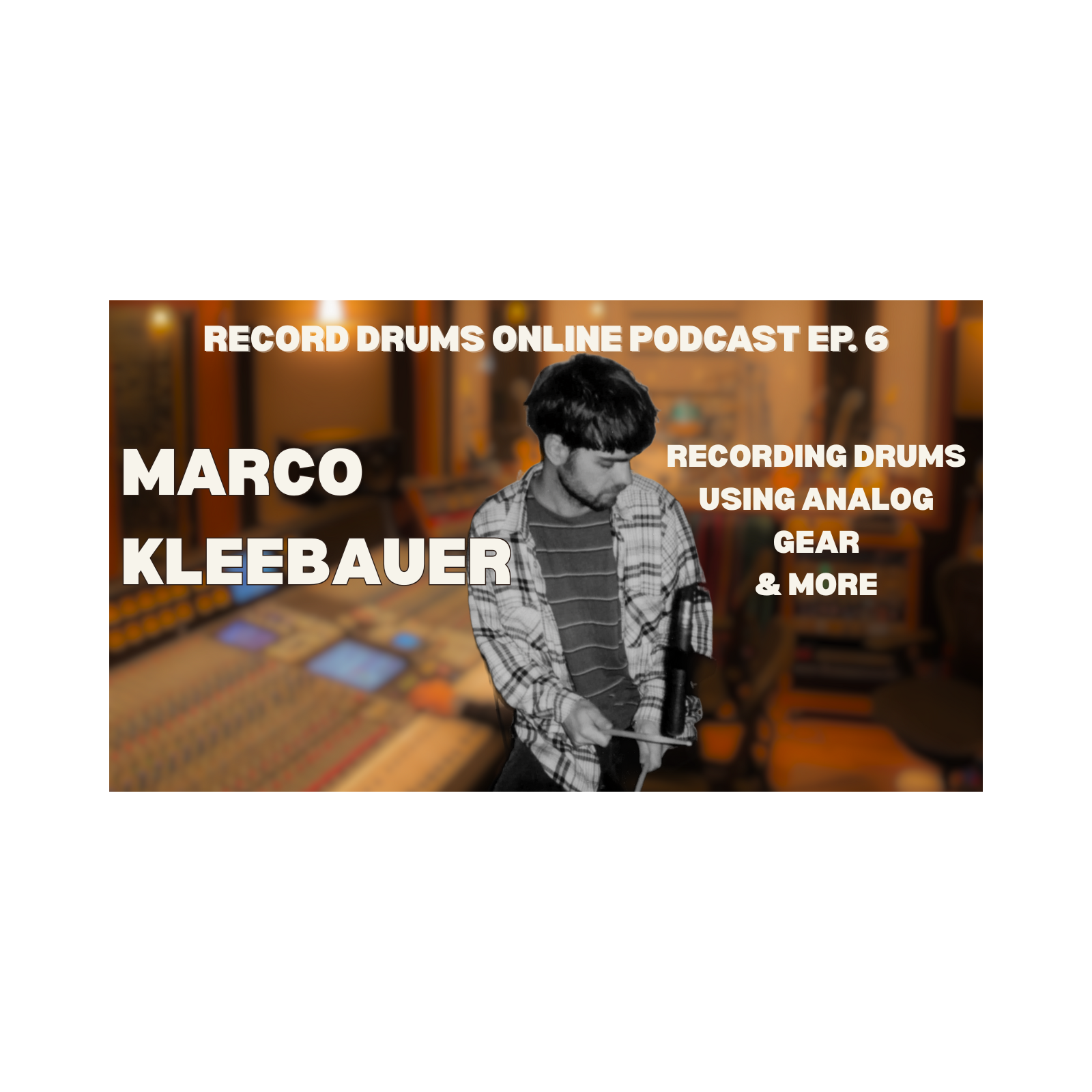 Record Drums Online with Chris Castellitto