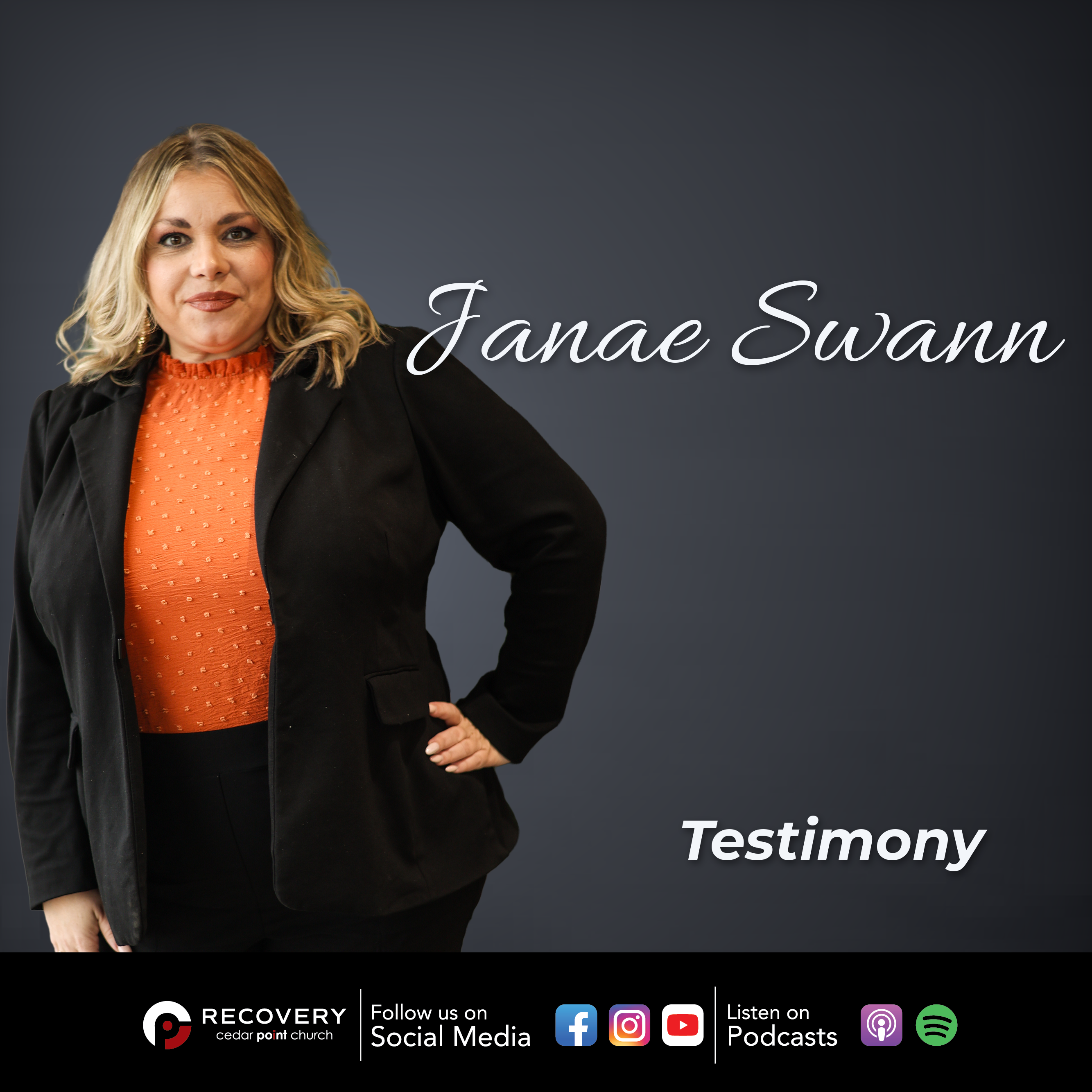 Janae Swann Testimony  episode artwork