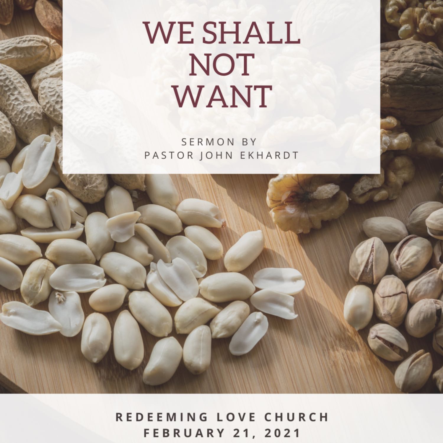 The Sermons of Pastor John W. Ekhardt