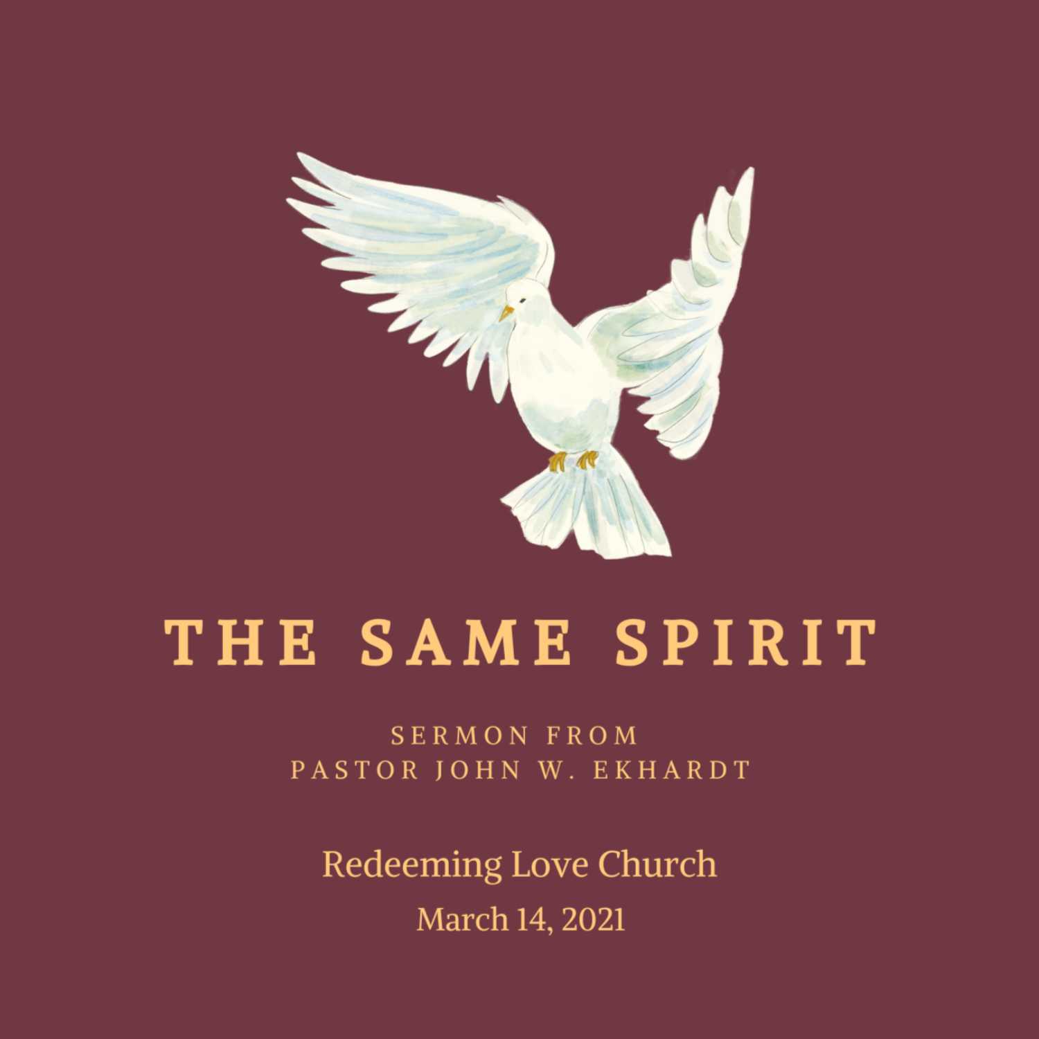 The Sermons of Pastor John W. Ekhardt