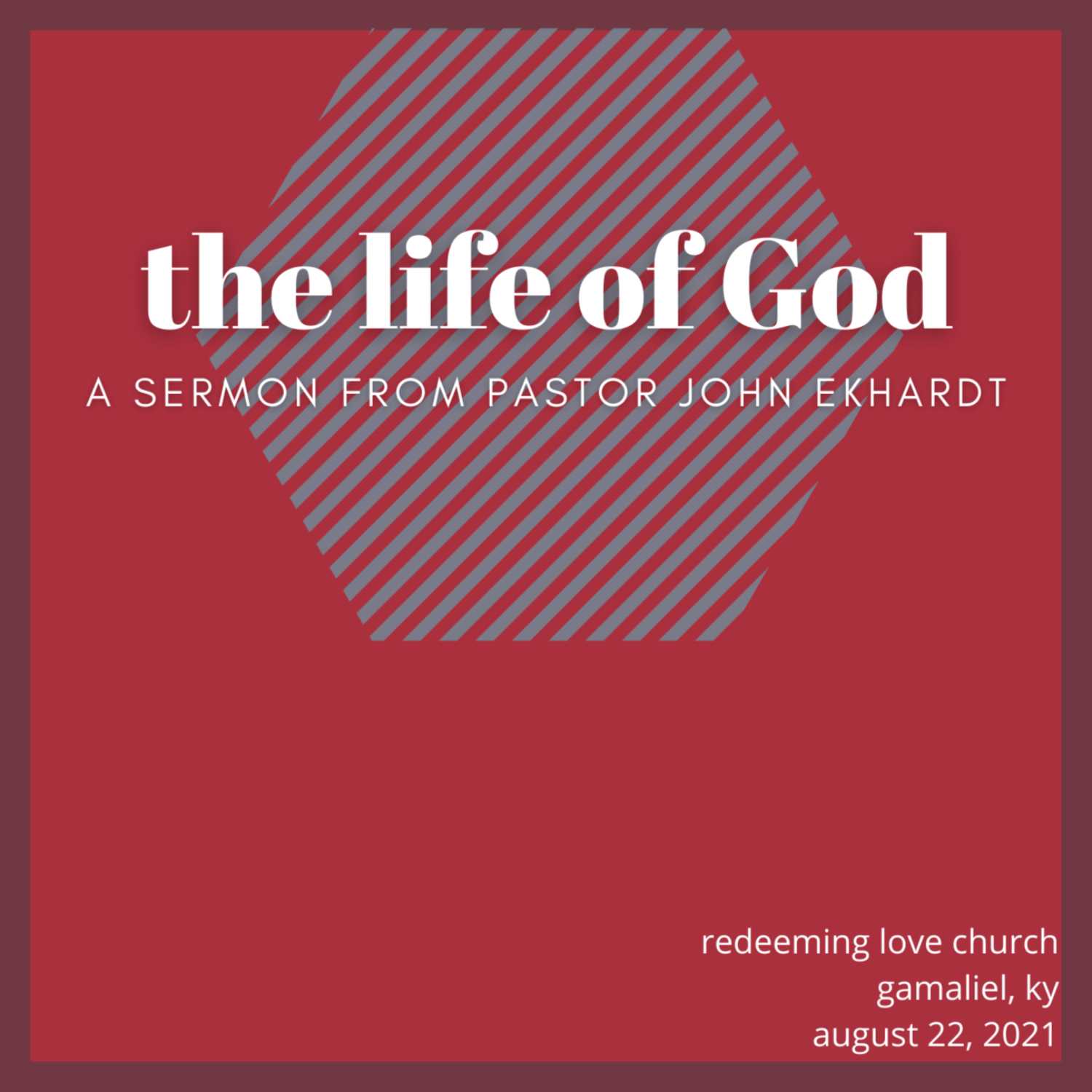 The Sermons of Pastor John W. Ekhardt