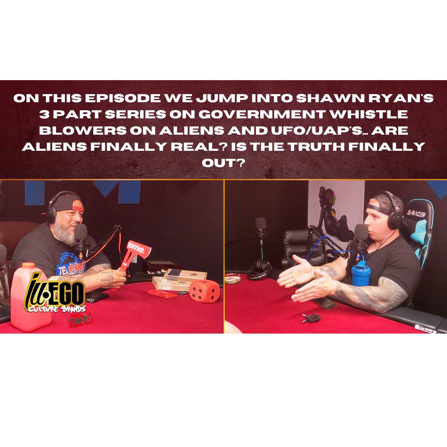 ILL-EGO Culture Brands Red Tape Talk \