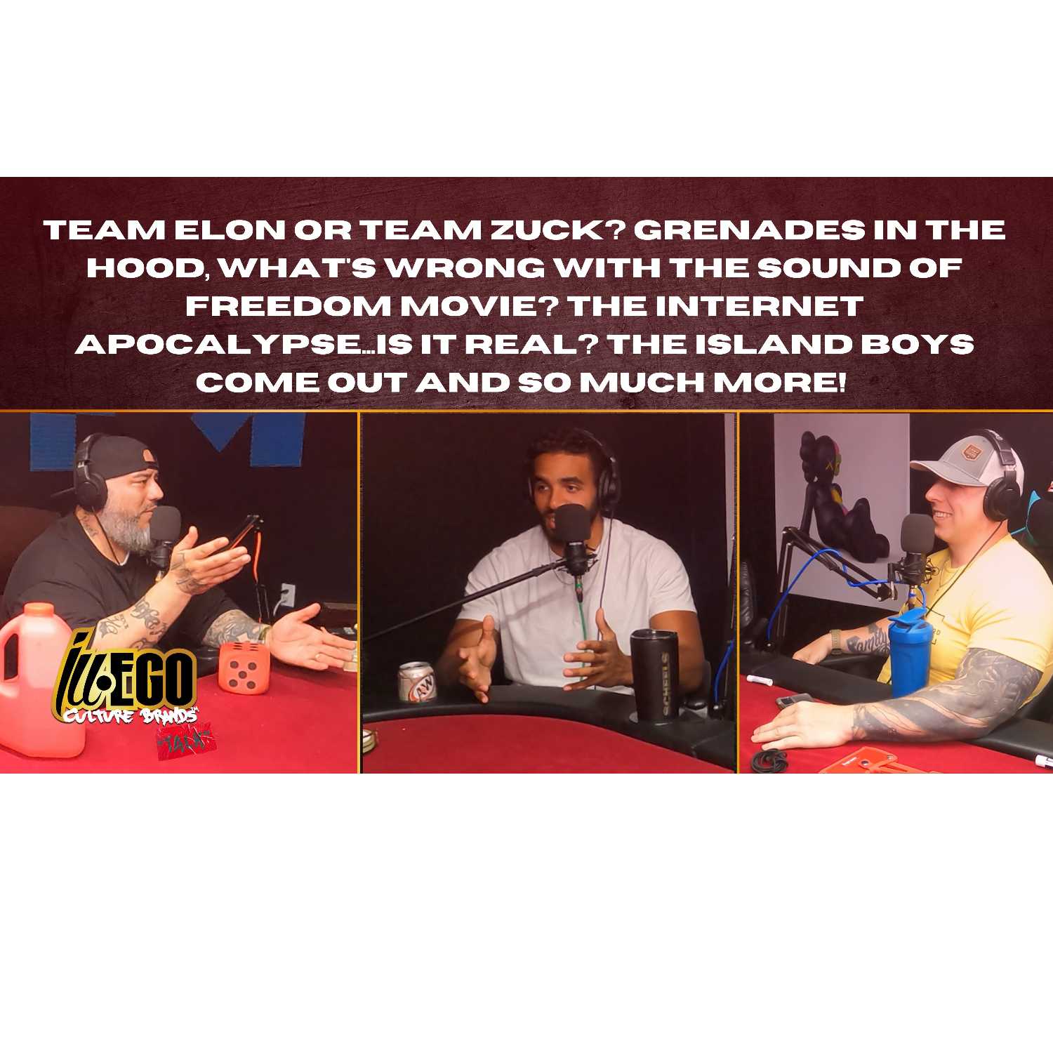 ILL-EGO Culture Brands Red Tape Talk \