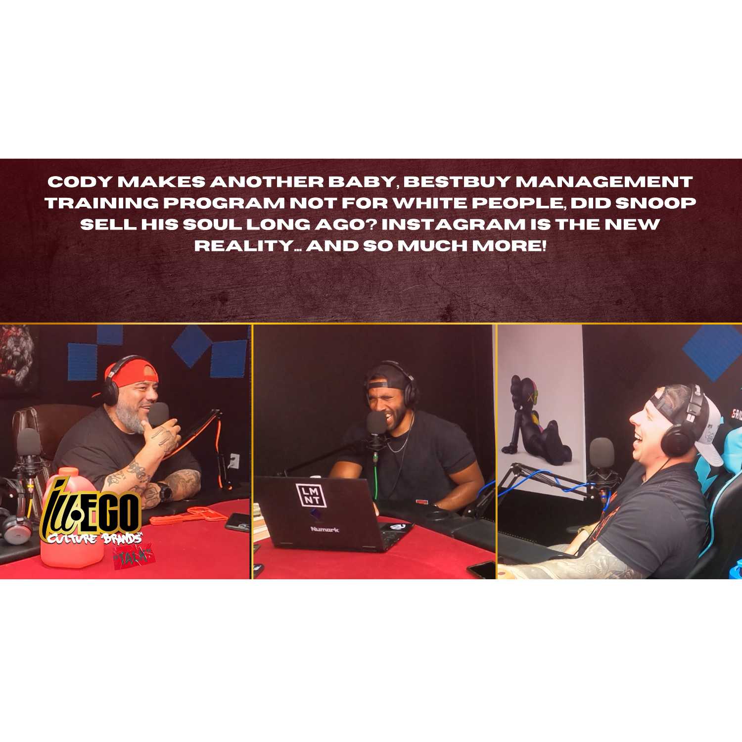 ILL-EGO Culture Brands Red Tape Talk \