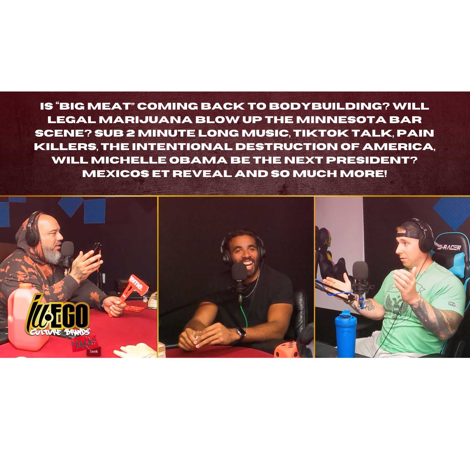 ILL-EGO Culture Brands Red Tape Talk \