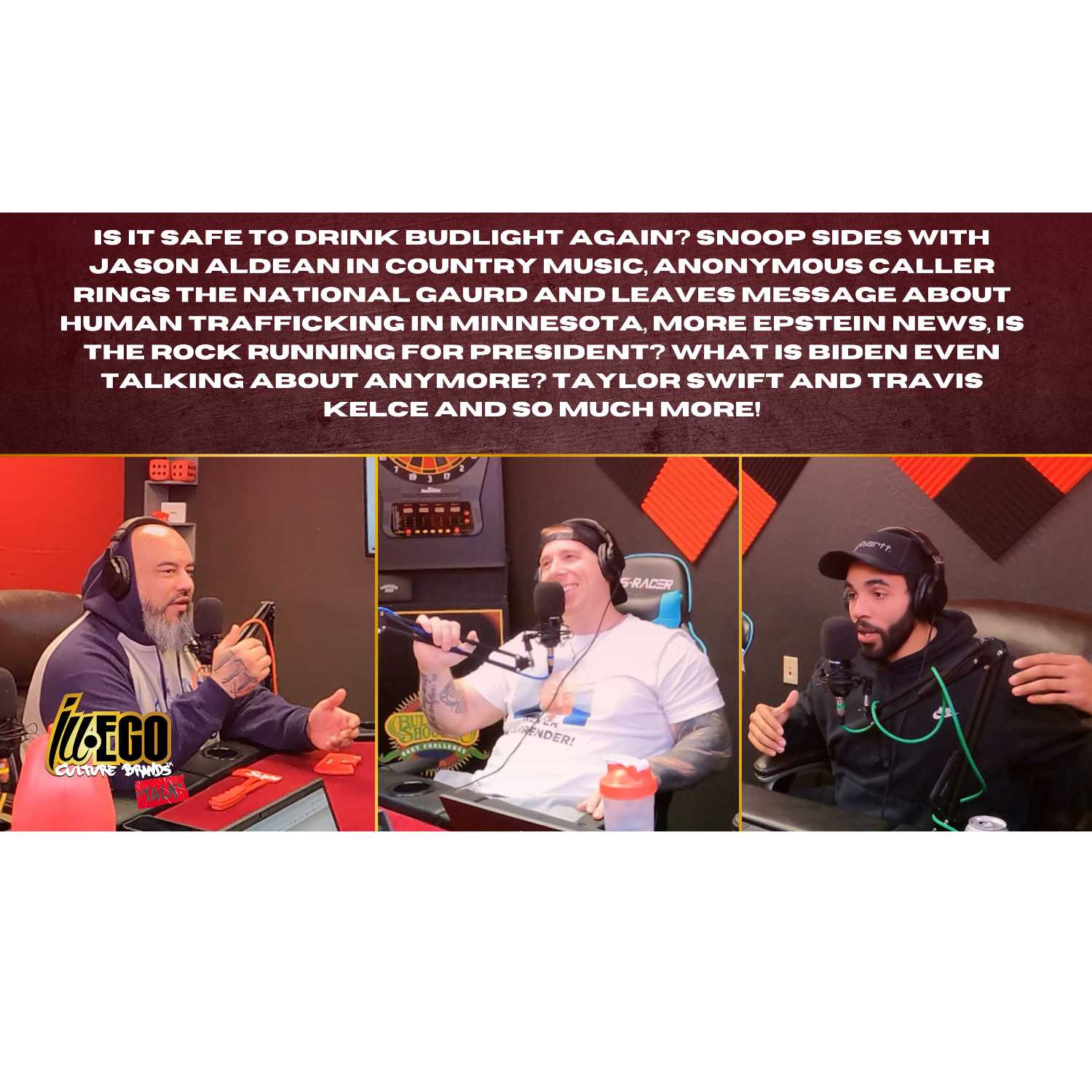 ILL-EGO Culture Brands Red Tape Talk \