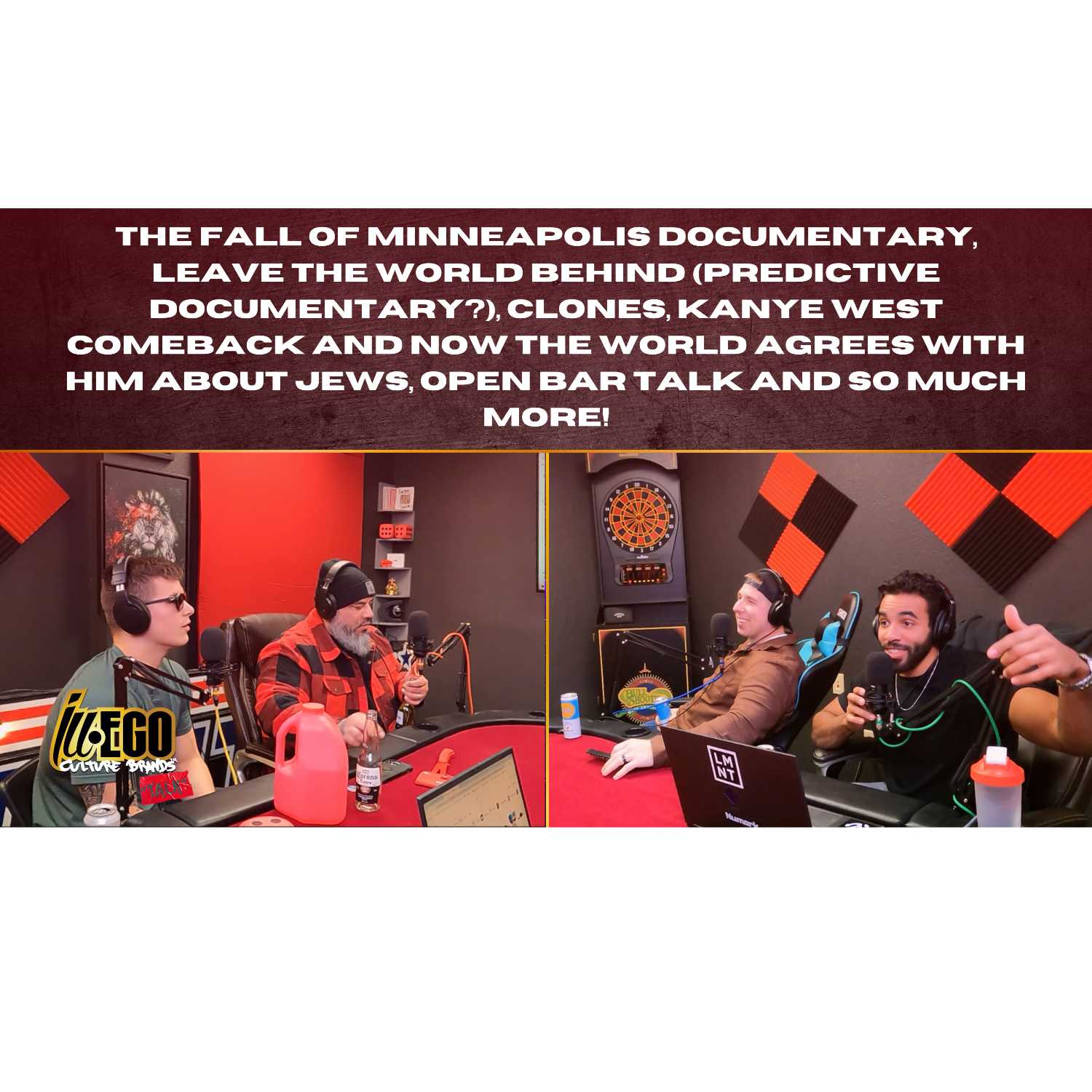 ILL-EGO Culture Brands Red Tape Talk \