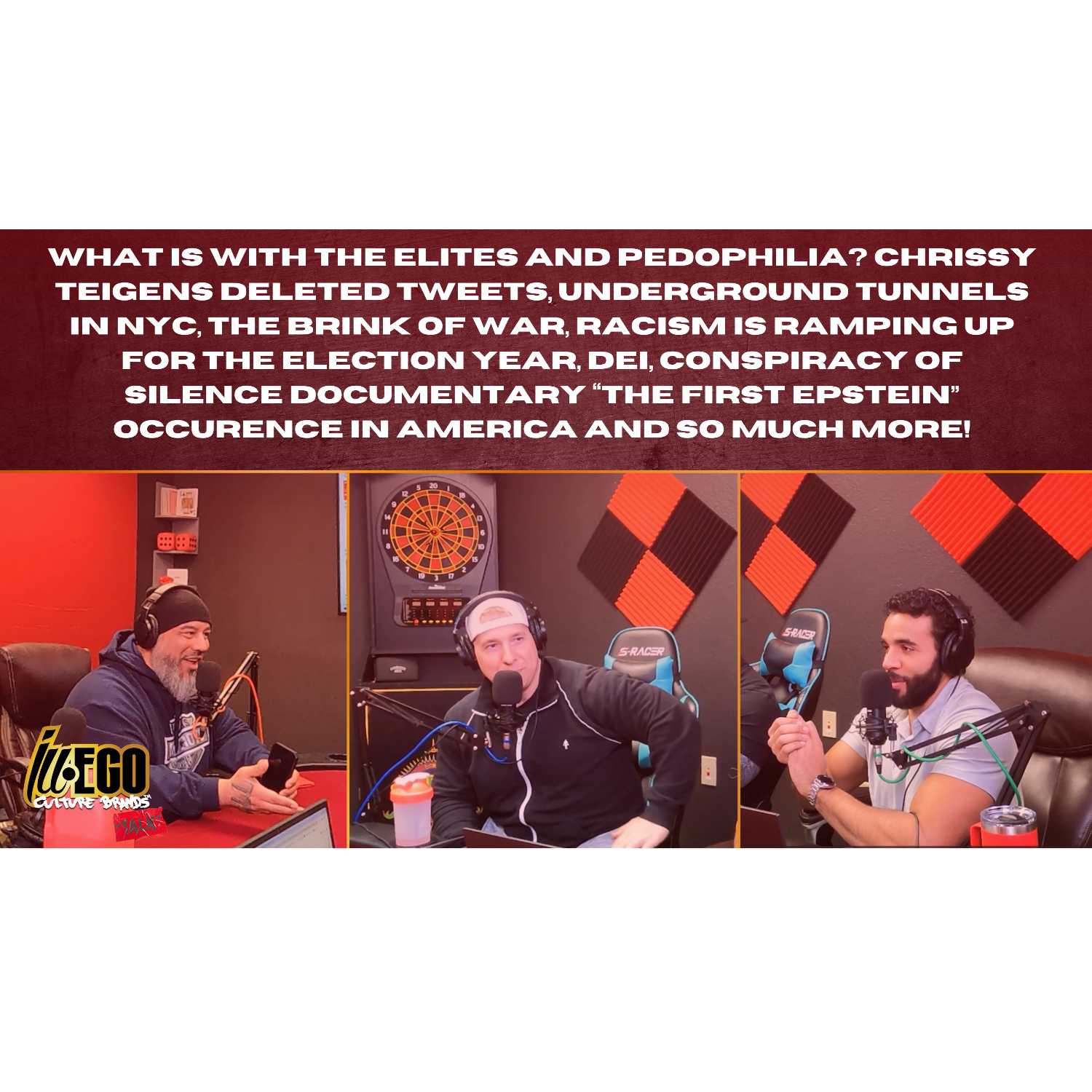ILL-EGO Culture Brands Red Tape Talk \
