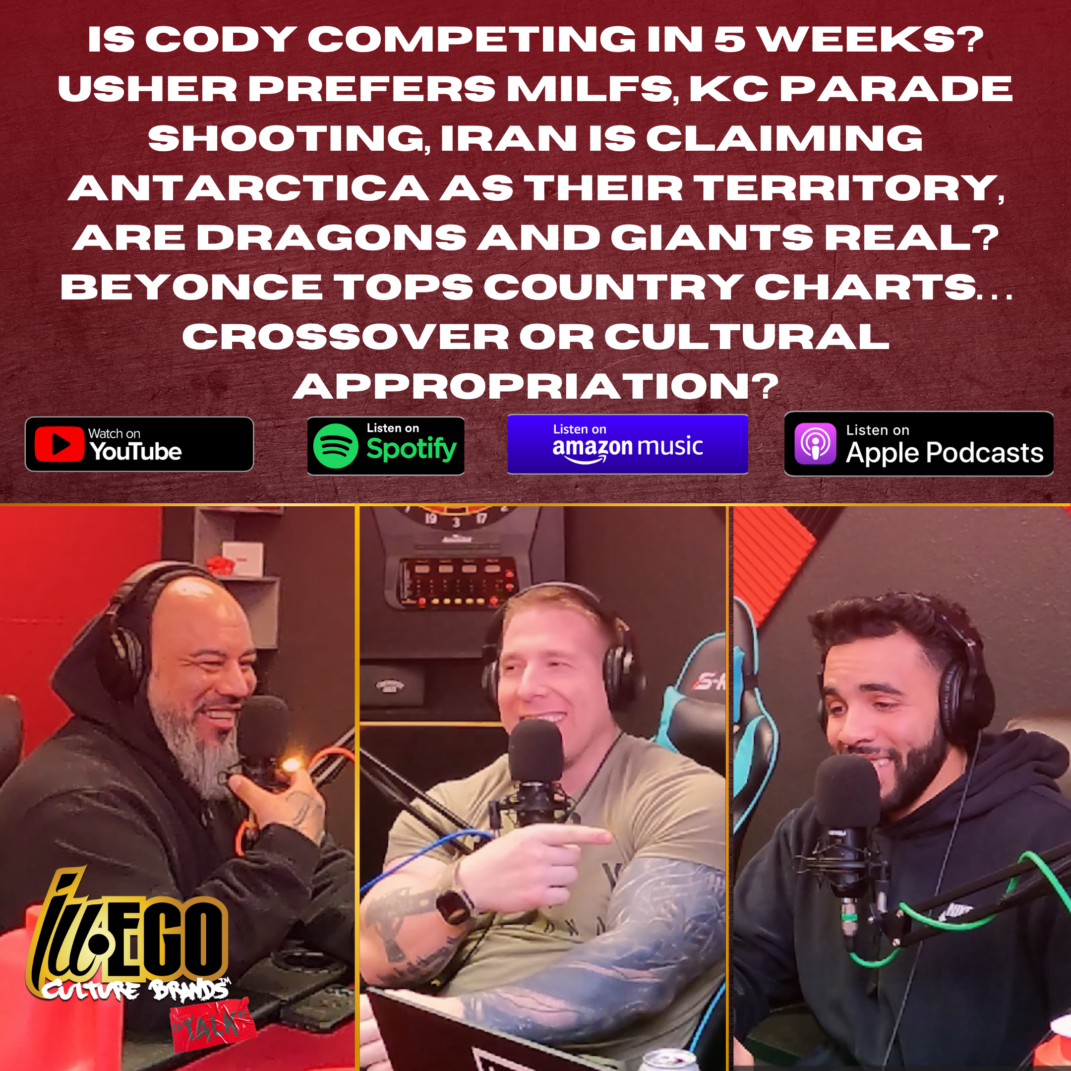 ILL-EGO Culture Brands Red Tape Talk \