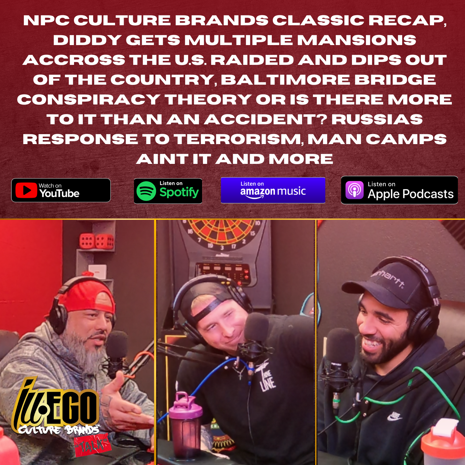 ILL-EGO Culture Brands Red Tape Talk \