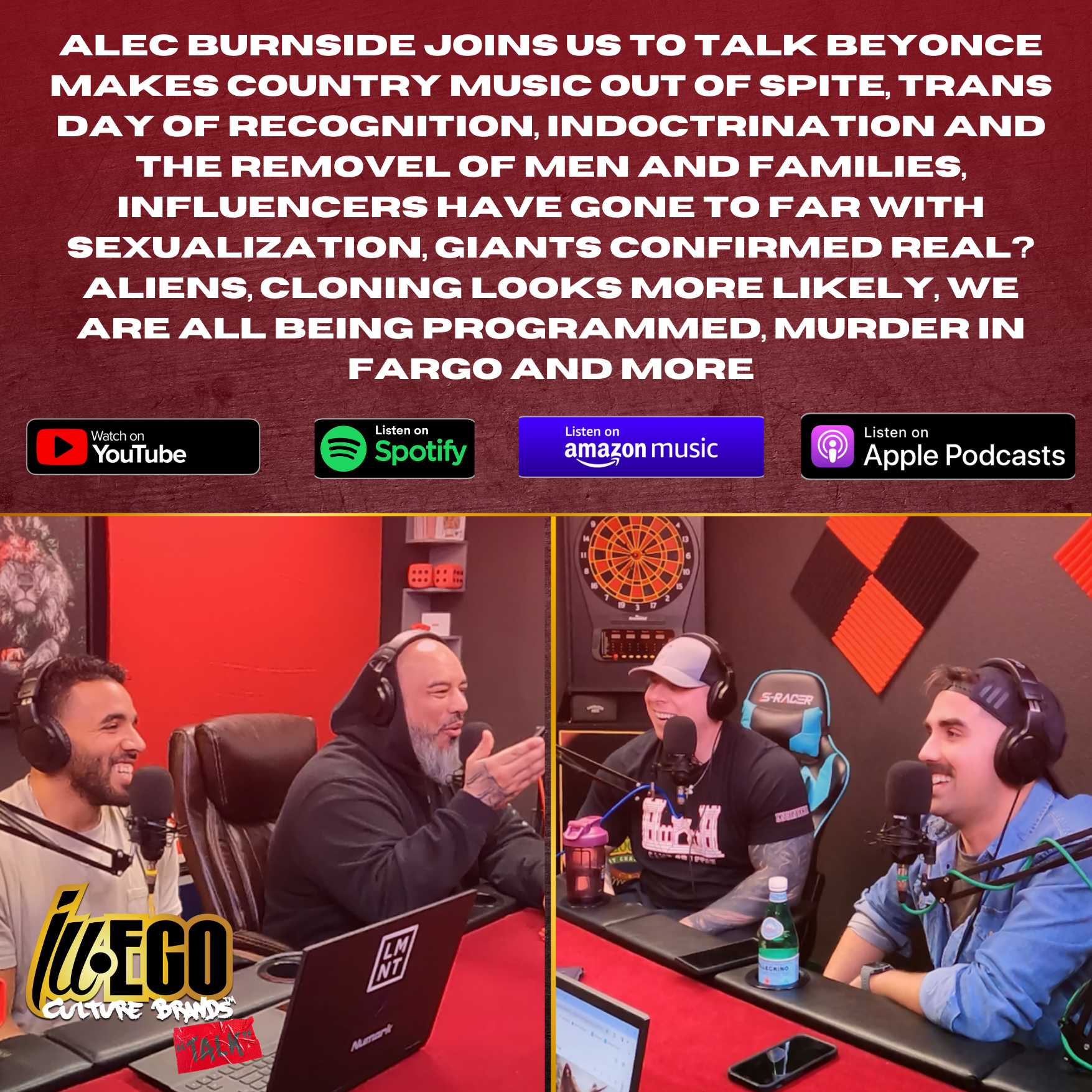 ILL-EGO Culture Brands Red Tape Talk \