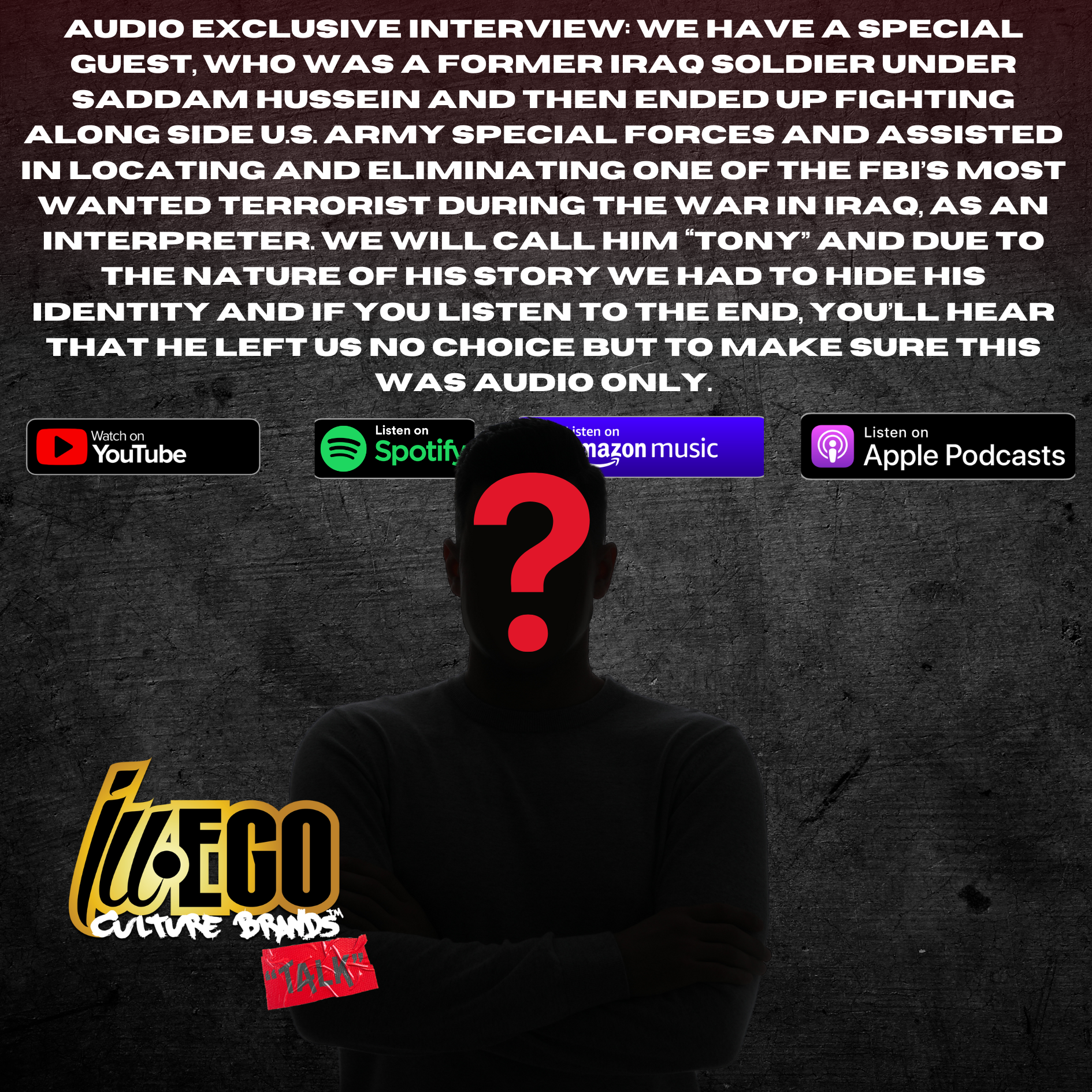 ILL-EGO Culture Brands Red Tape Talk \
