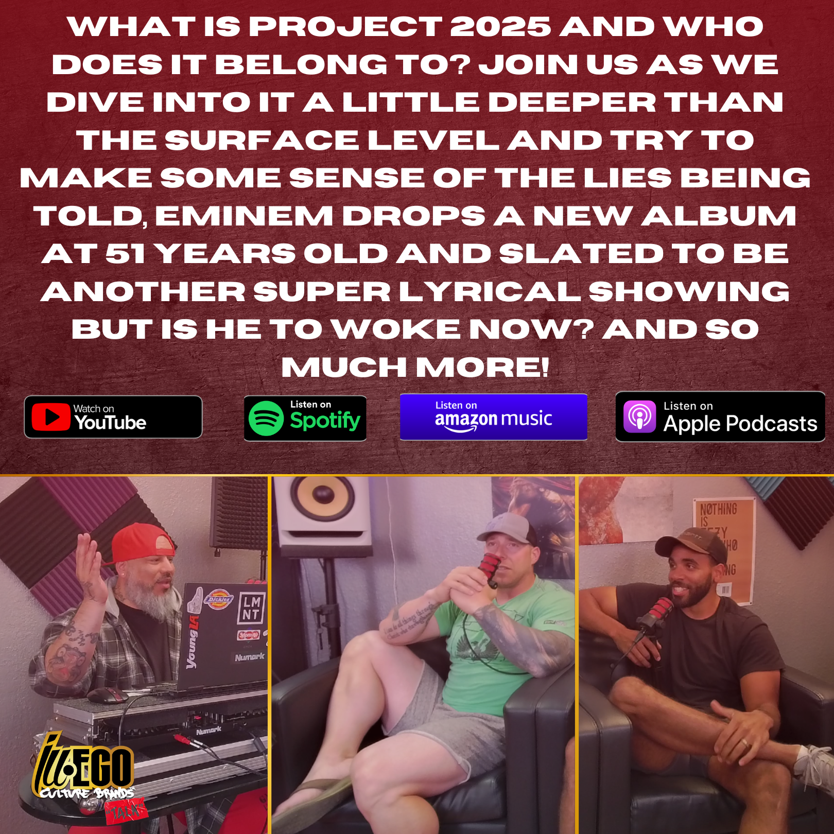 ILL-EGO Culture Brands Red Tape Talk \