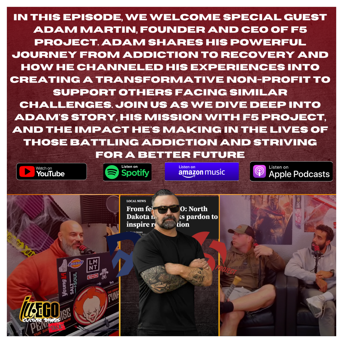 ILL-EGO Culture Brands Red Tape Talk \