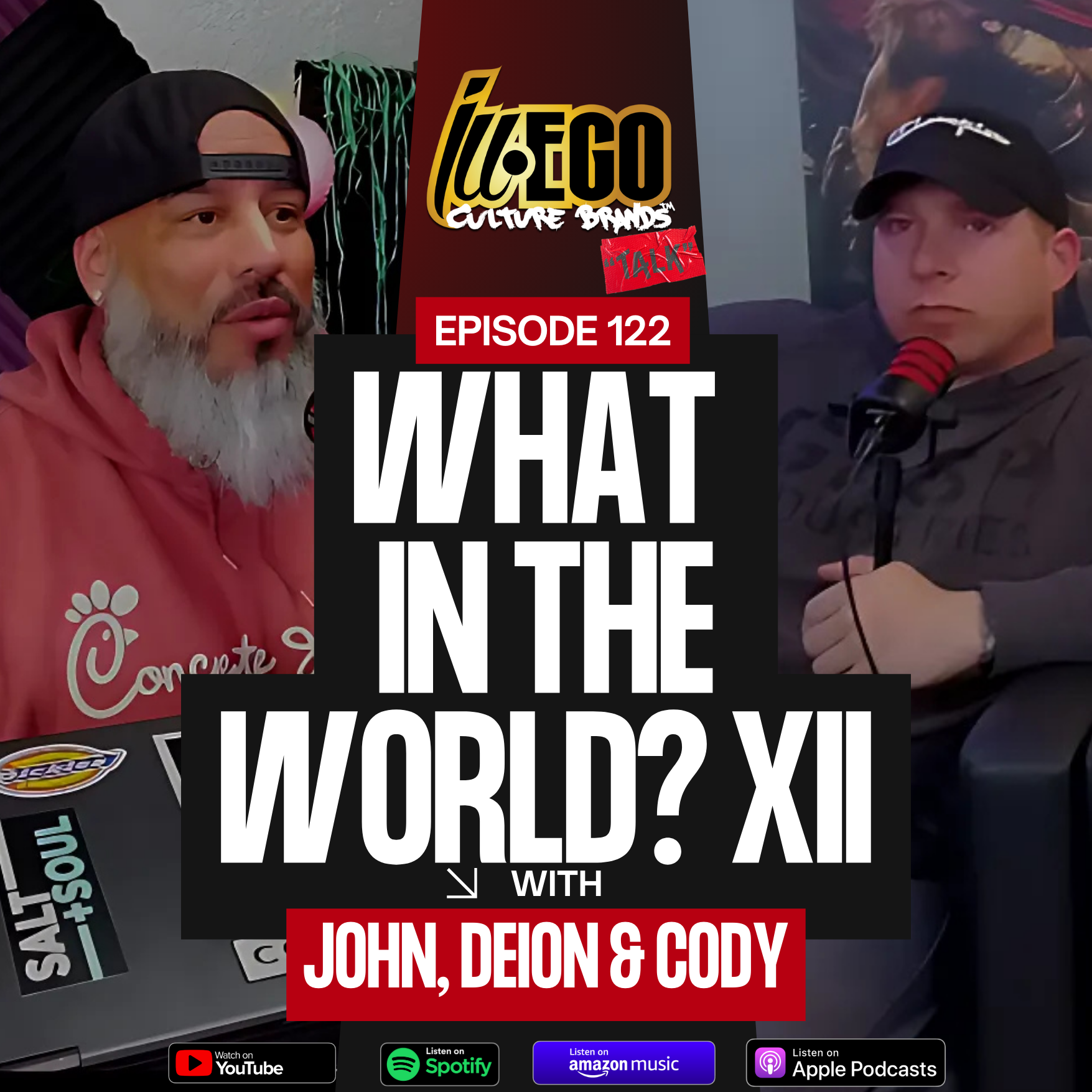 ILL-EGO Culture Brands Red Tape Talk \